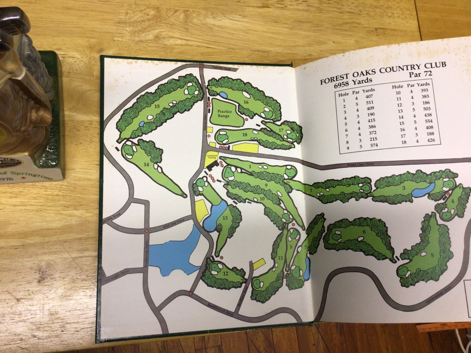 1976 Greater Greensboro Open Stein and Book Set - 3