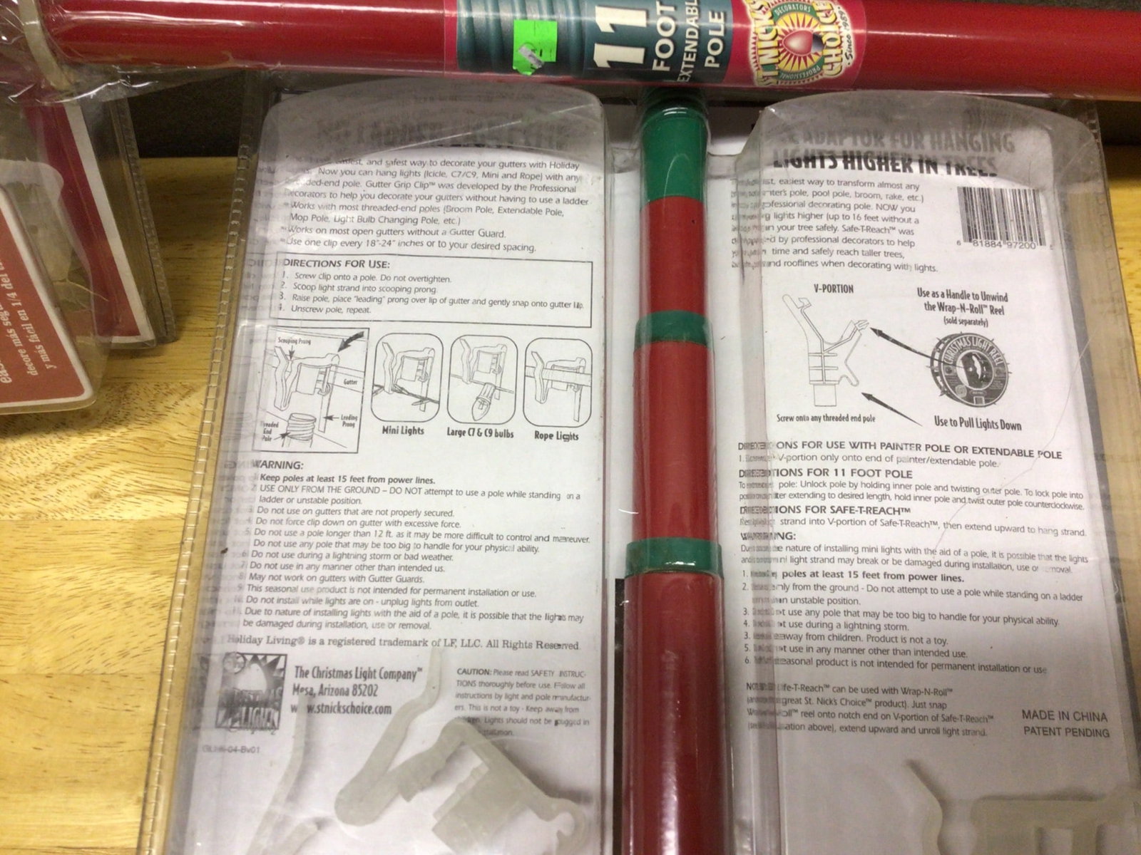 11-Foot Light Hanging Kit With Accessories For Trees And Gutters - 5