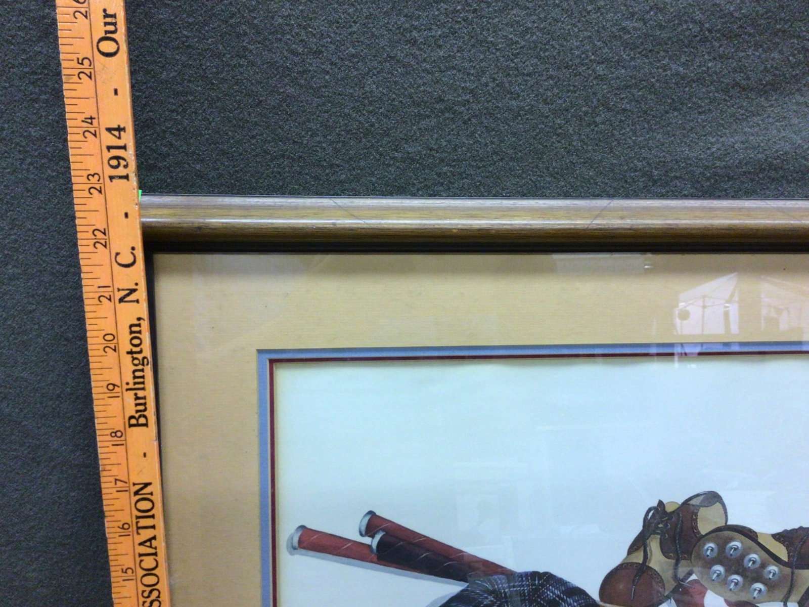 Framed Print Titled '19th Hole' by Artist Donnie Perkins - 6