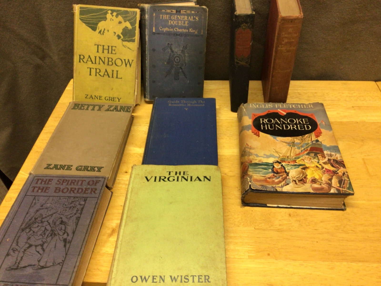 10 Books including Zane Grey, Owen Wister, and Barbara Kingsolver - 5