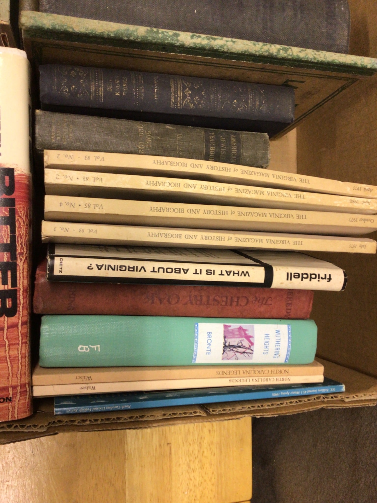 Books Including Titles by Rod McKuen and Virginia History - 2