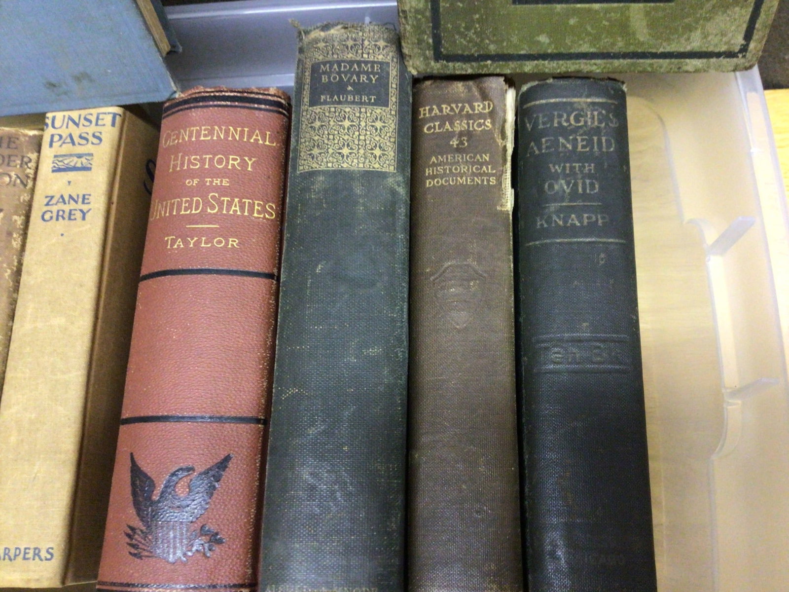 Books by Various Authors Including Zane Grey and Alfred Ollivant - 4