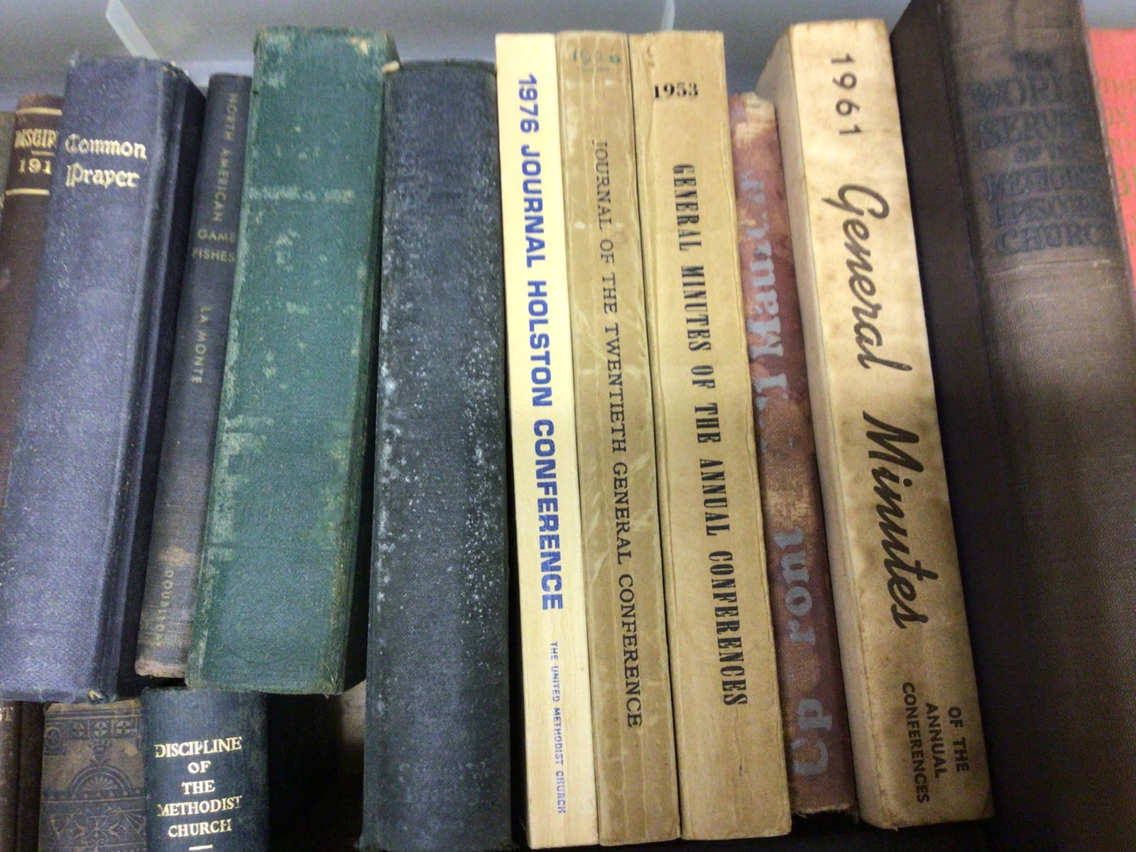 Box Lot of Religious and Church Historical Books Spanning 1908-1976 - 4
