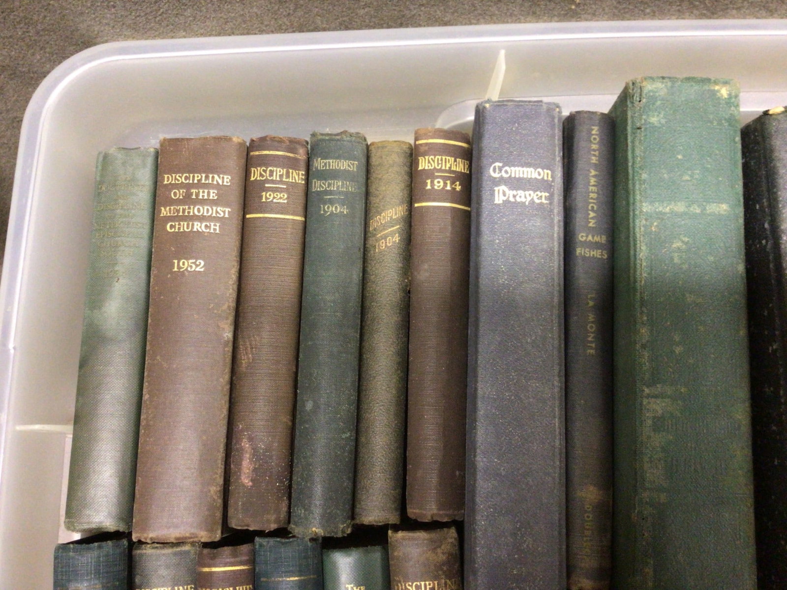 Box Lot of Religious and Church Historical Books Spanning 1908-1976 - 5