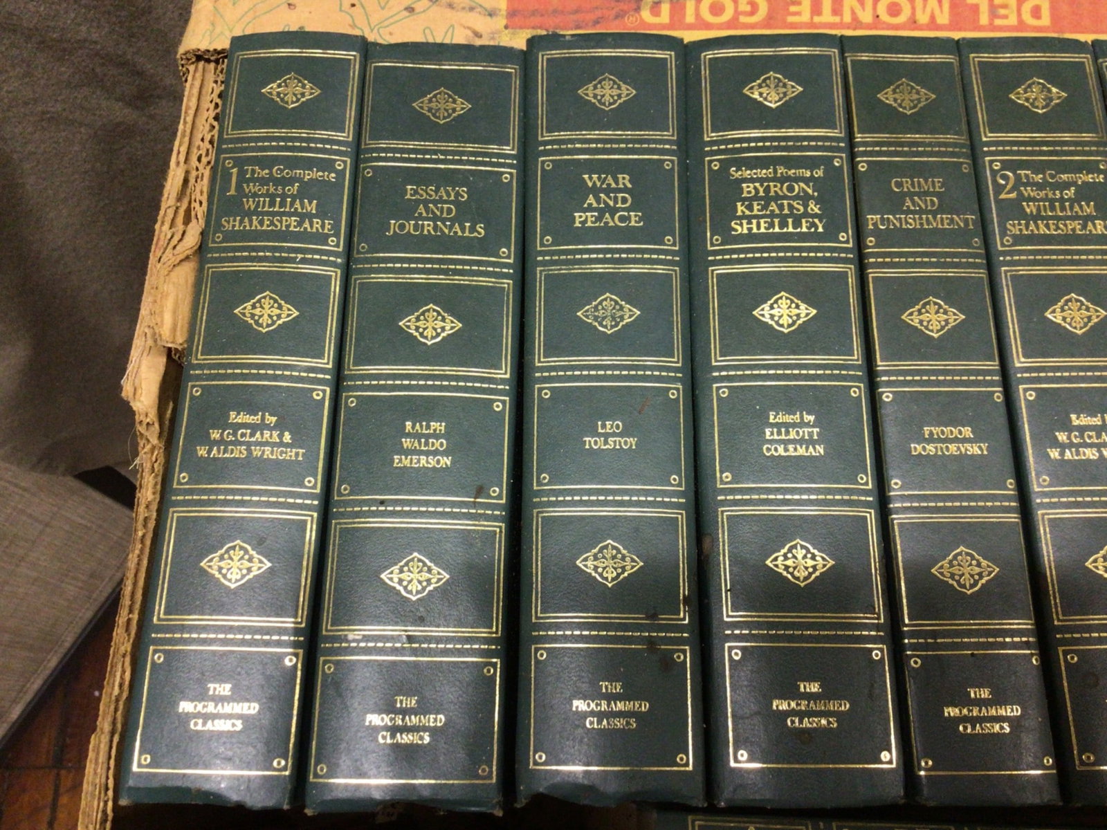 Literature and Classics with Faux-Leather and Cloth Bindings - 3