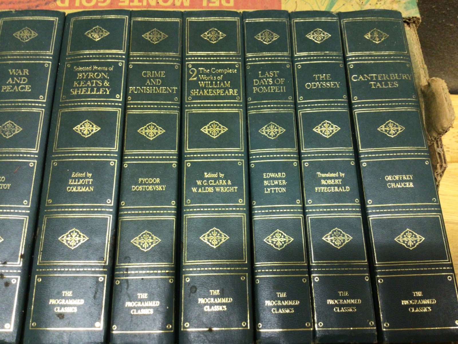 Literature and Classics with Faux-Leather and Cloth Bindings - 4