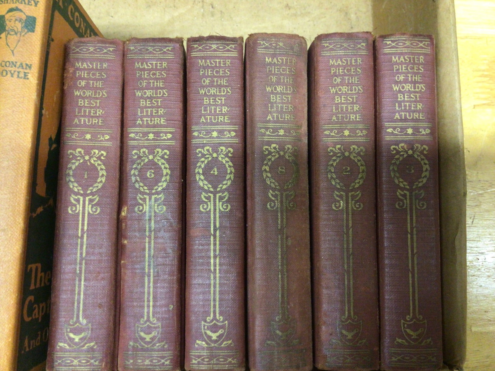 Masterpieces of World's Best Literature and A. Conan Doyle Books - 2