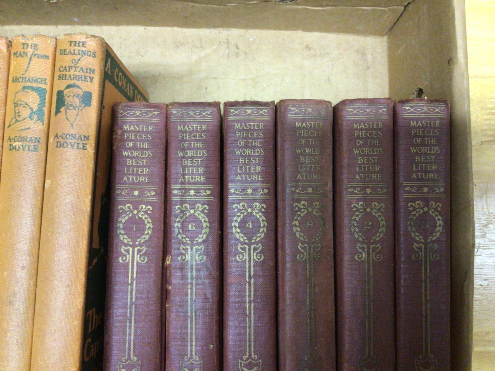 Masterpieces of World's Best Literature and A. Conan Doyle Books - 4