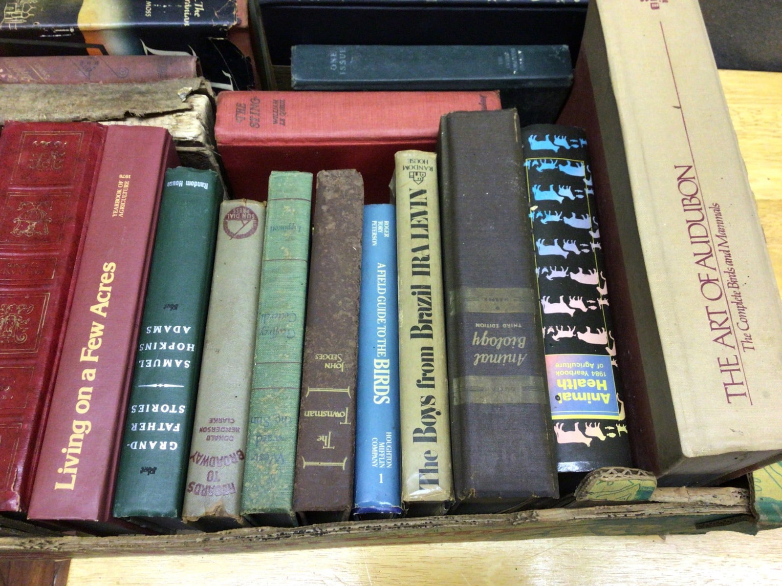 Books Including 'The Art of Audubon' and 'The Complete Sherlock Holmes Treasury' (1 of 7)