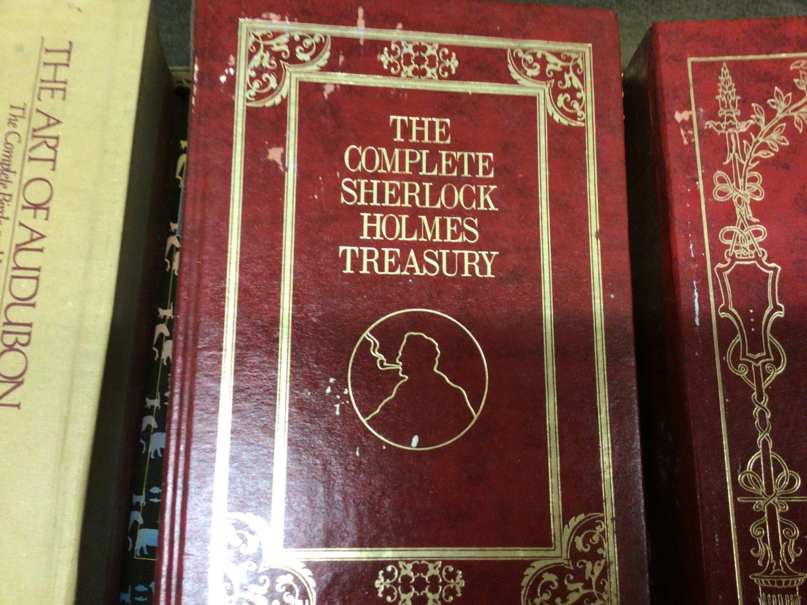 Books Including 'The Art of Audubon' and 'The Complete Sherlock Holmes Treasury' - 6