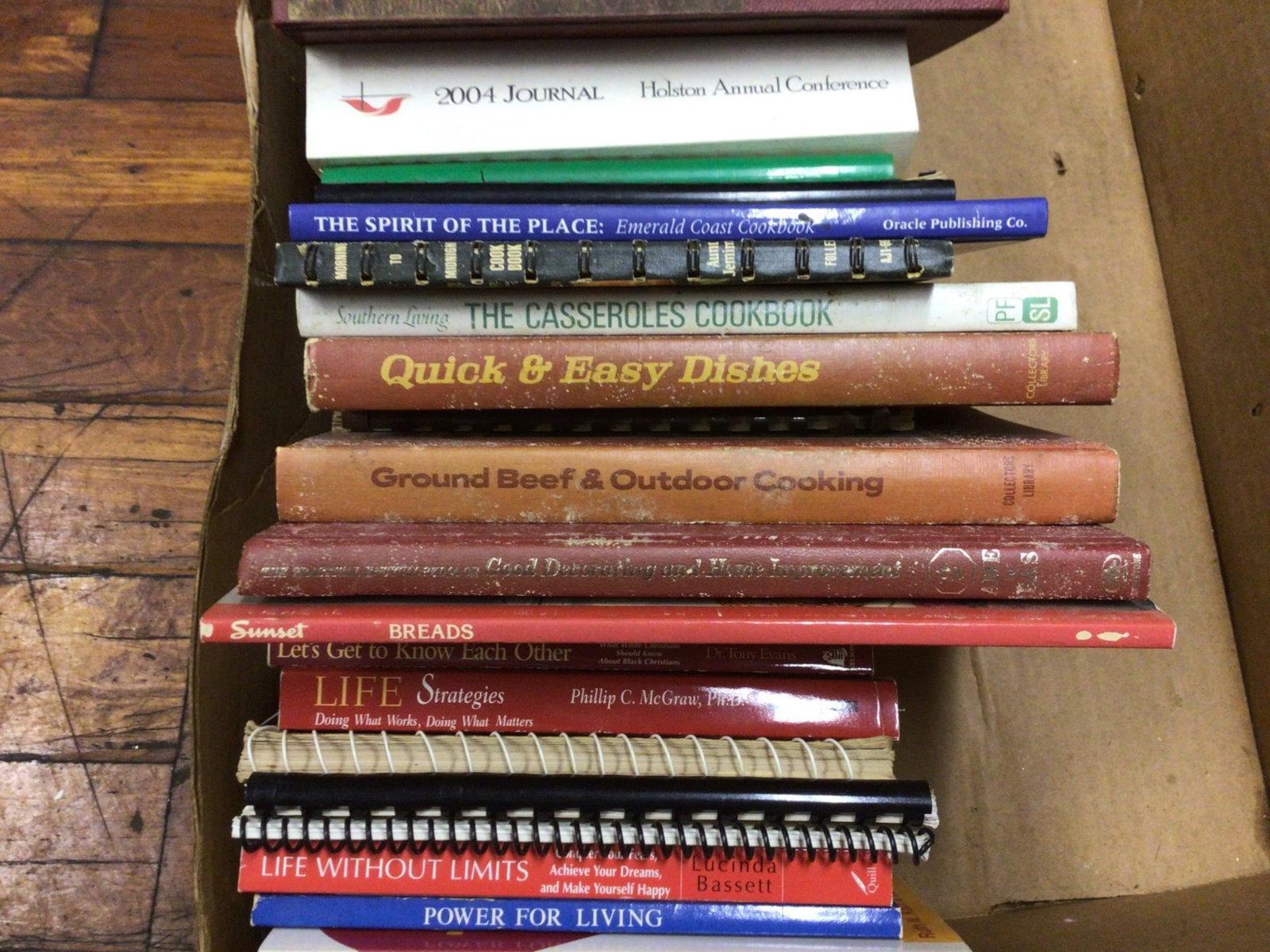 Books Covering Cooking, Fiction, and Historical Topics - 4