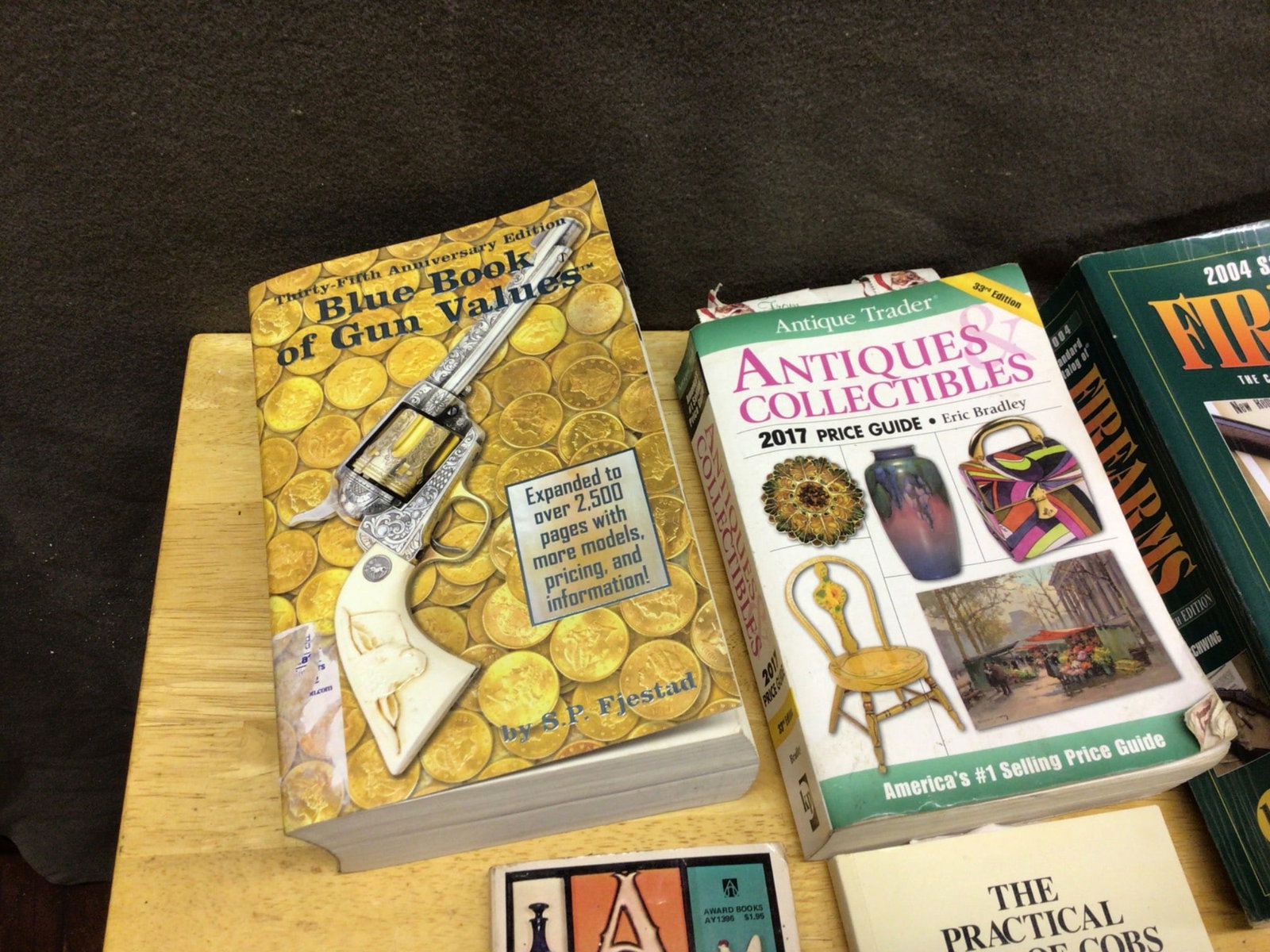 5 Reference Guides on Antiques, Firearms, Glass, and Coins - 3