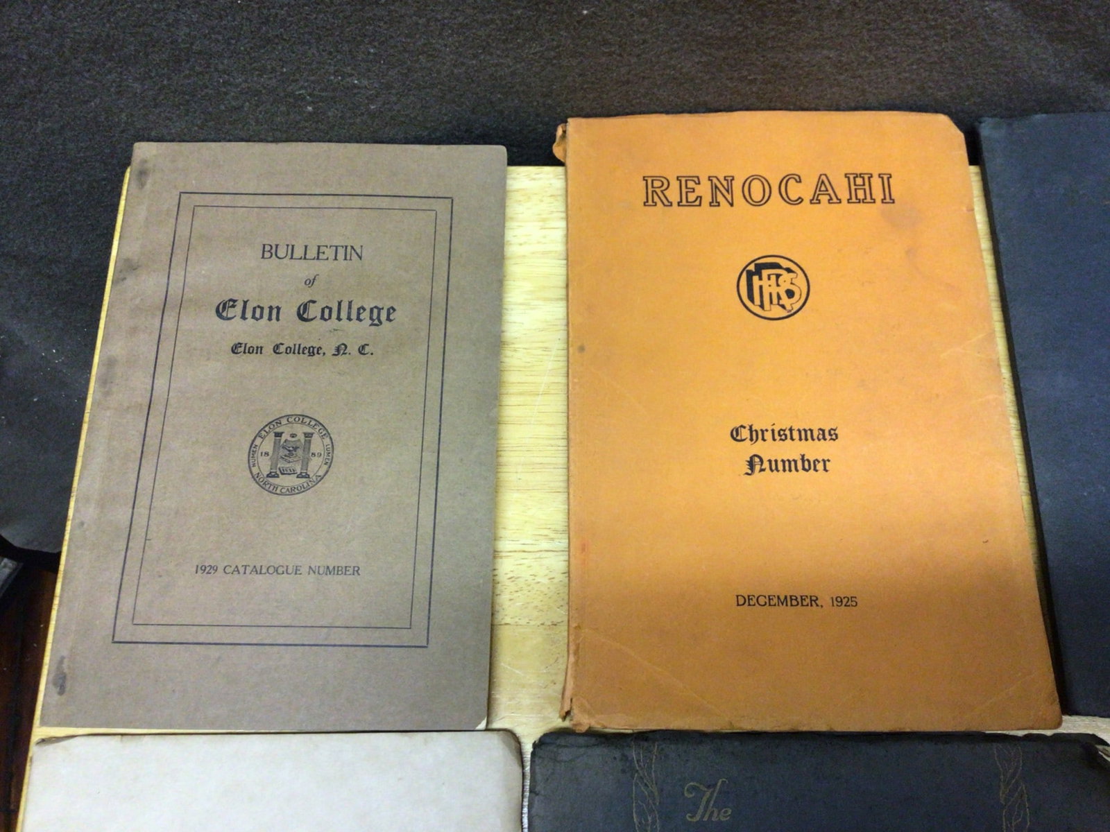 RenoCahi Reidsville High School Yearbooks and Related Publications 1923-1929: RenoCahi yearbooks and literary publications from Reidsville High School, Reidsville, NC. Included are Christmas Number, Prize Story Number, Opening Number, and others ranging from 1923 to 1929.