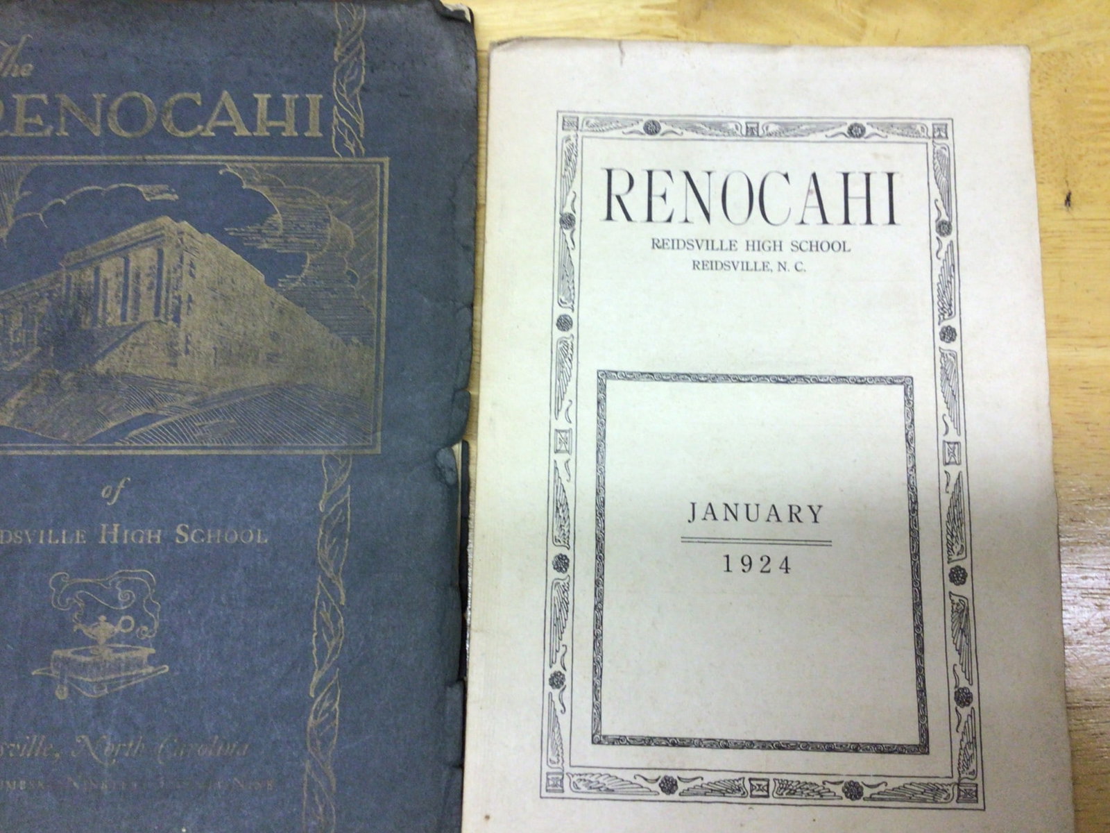 RenoCahi Reidsville High School Yearbooks and Related Publications 1923-1929 - 3