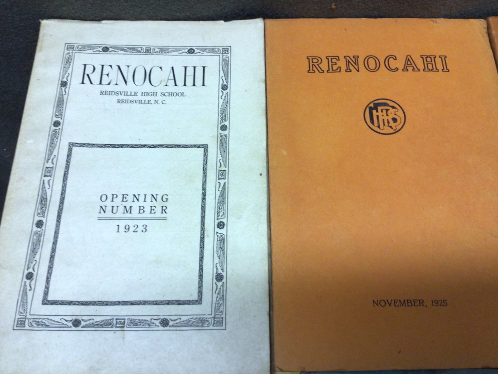 RenoCahi Reidsville High School Yearbooks and Related Publications 1923-1929 - 5