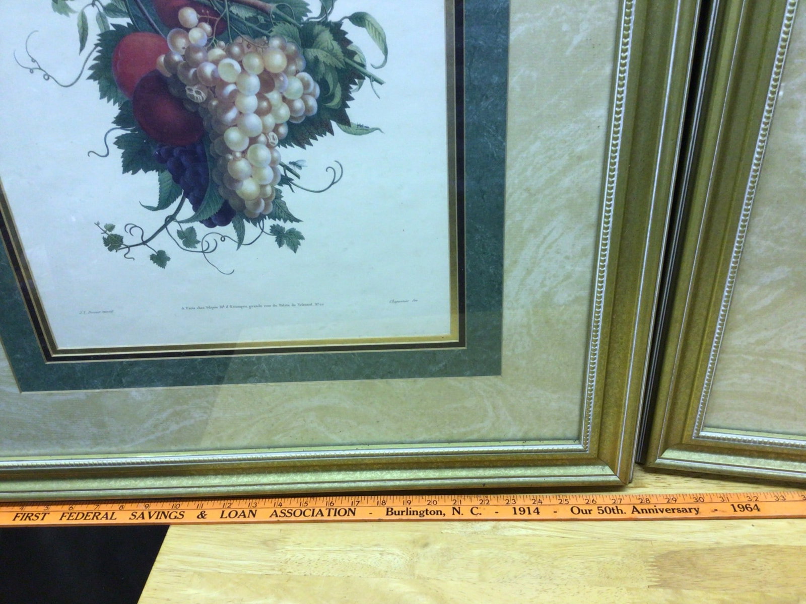 J.L. Prevost Botanical Prints Set of Two, Framed - 7