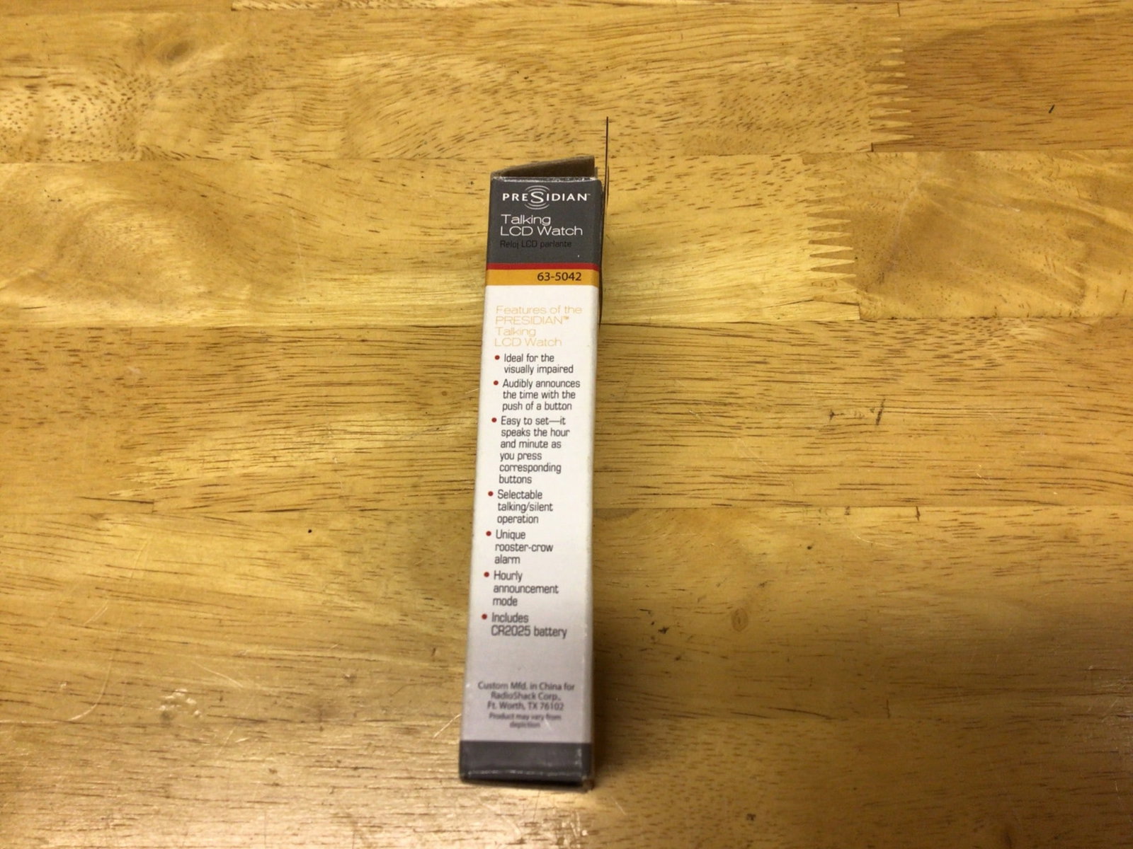 Precision Talking LCD Watch, Model 63-0542, New In Box - 2
