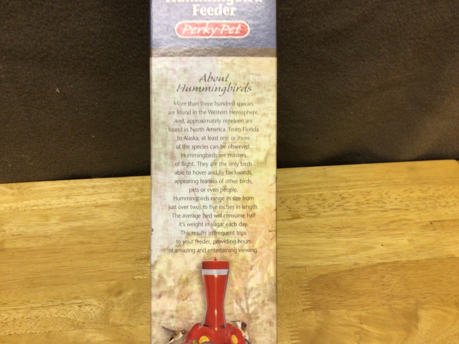 Perky-Pet No. 203-CP 8-Ounce Glass Hummingbird Feeder - New in Box - 4