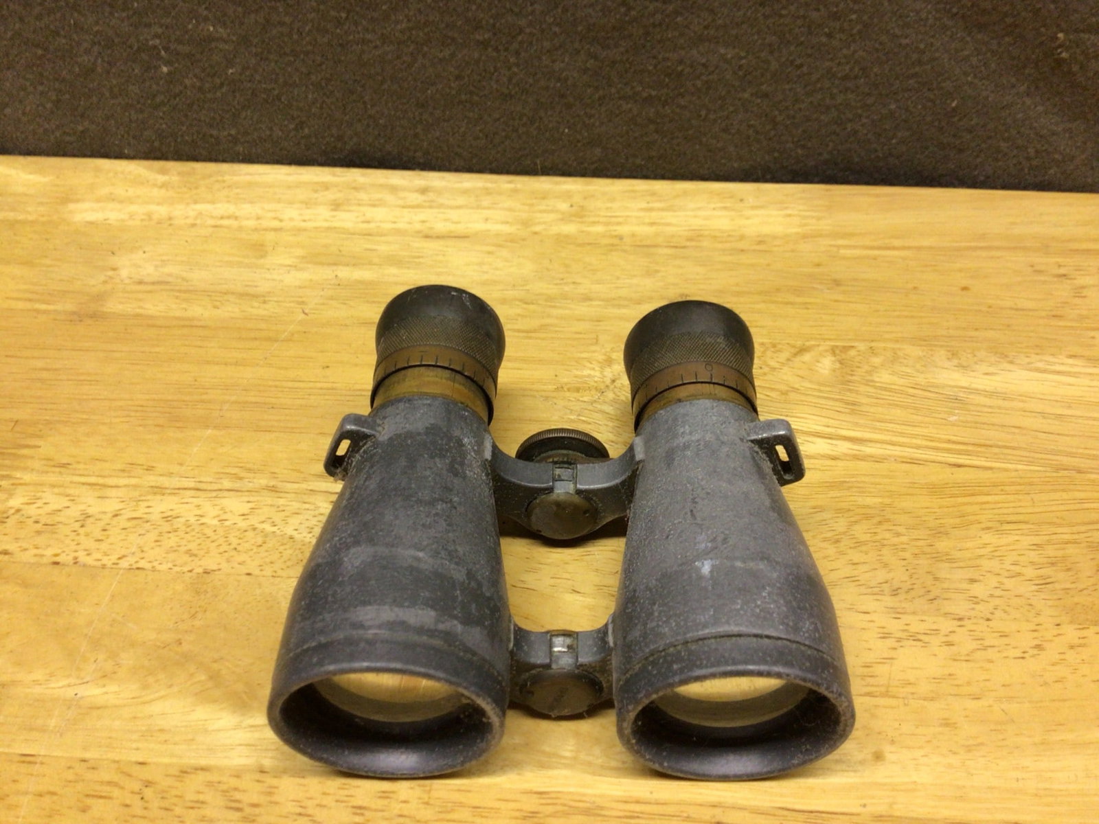 German Metal Binoculars with Central Focus Knob - 3