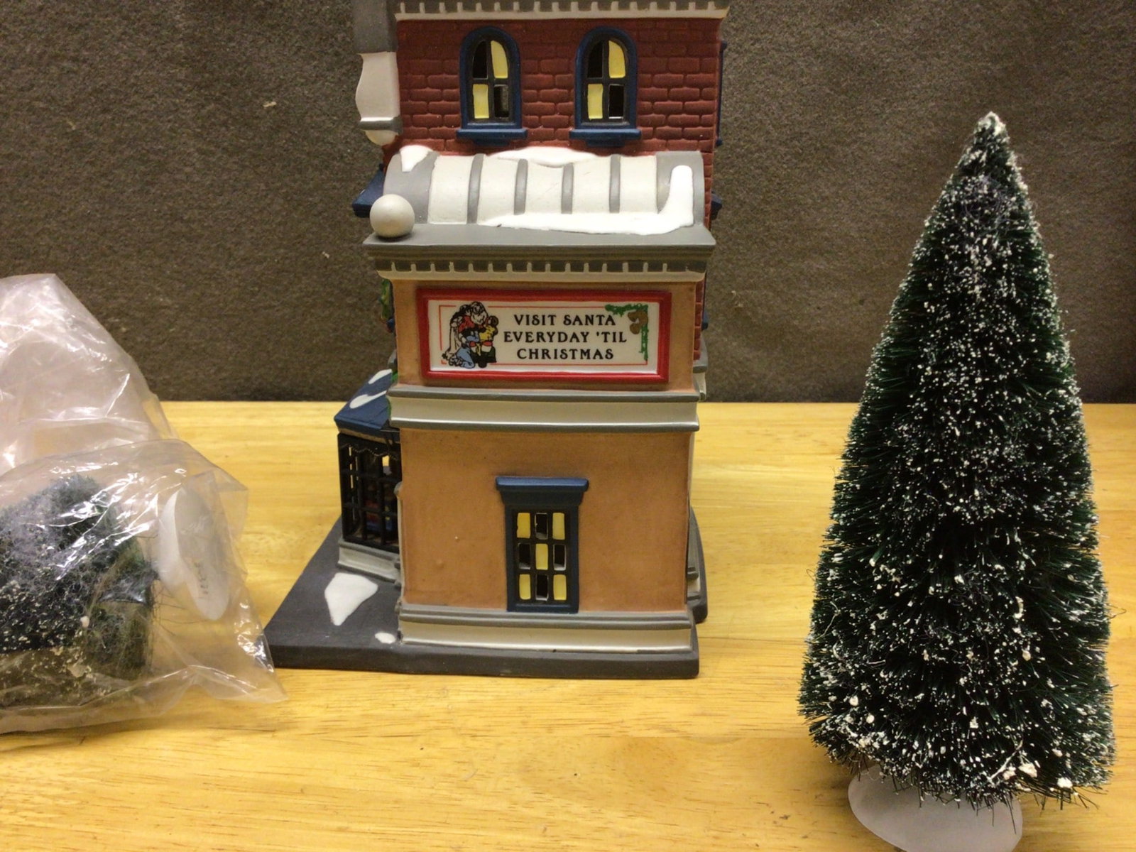 Scottie's Toy Shop Porcelain Lighted Building with Accessories - 4