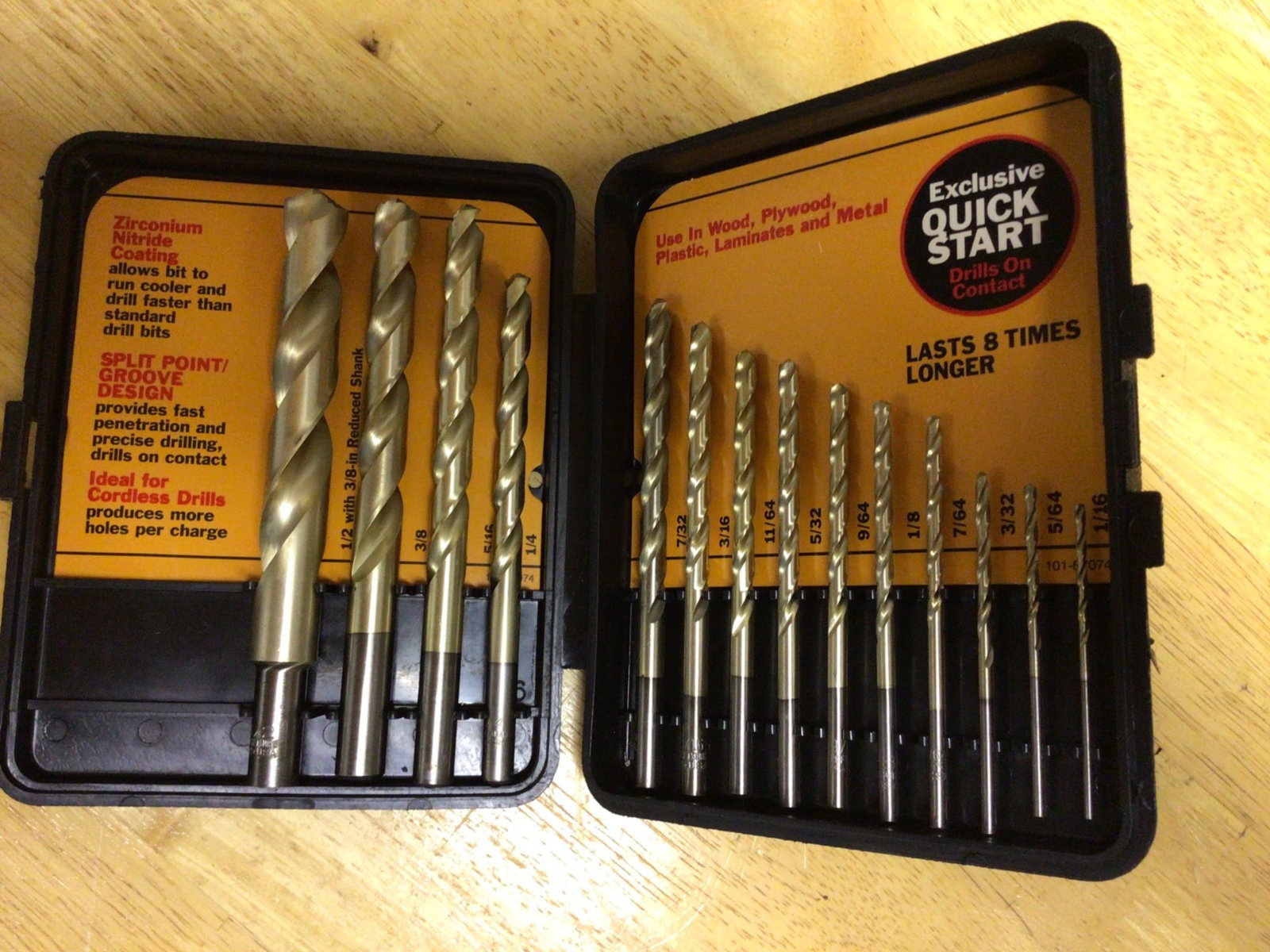 Craftsman Quick Start Titanium Drill Bit Set, 21-Piece - 2