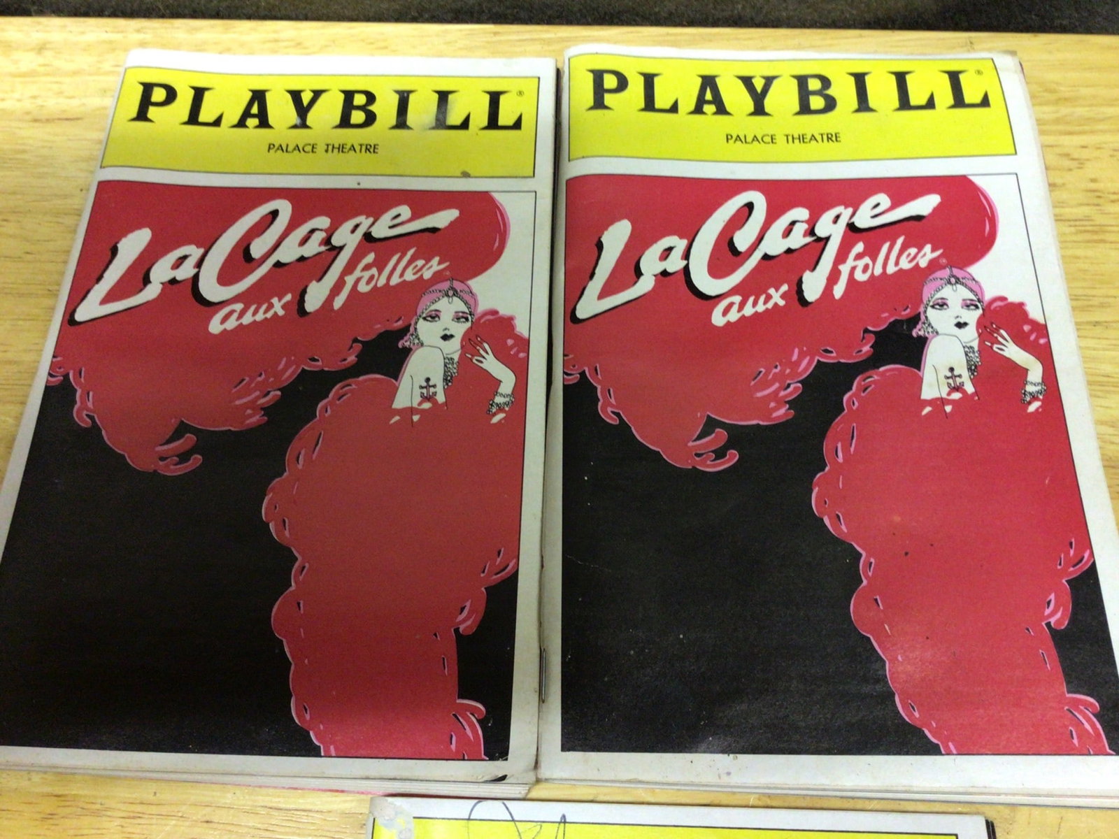 Three Playbills Including Signed 'Cats' Winter Garden Theatre Edition - 3