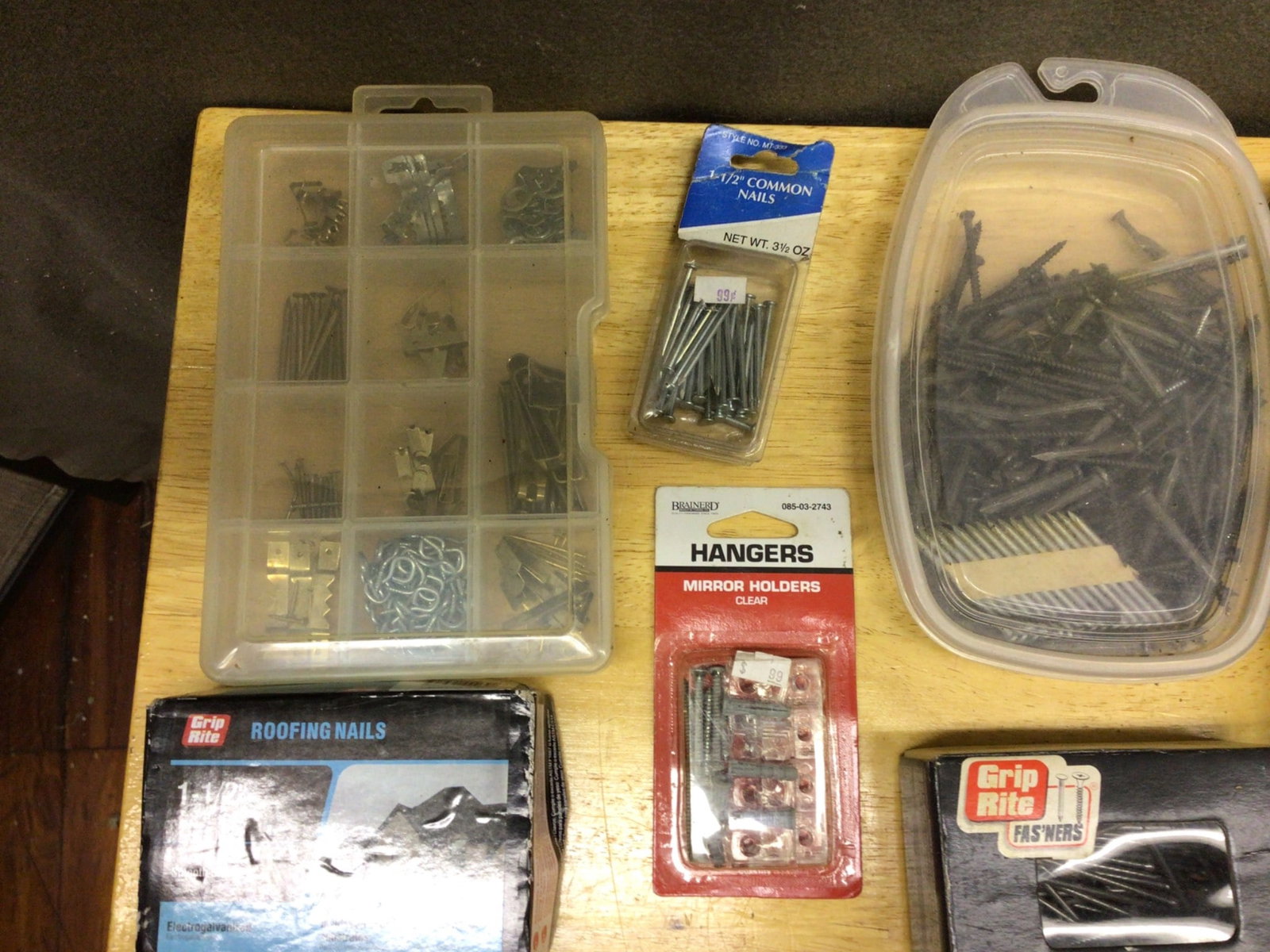 Nails, Screws, and Fasteners Lot - 2