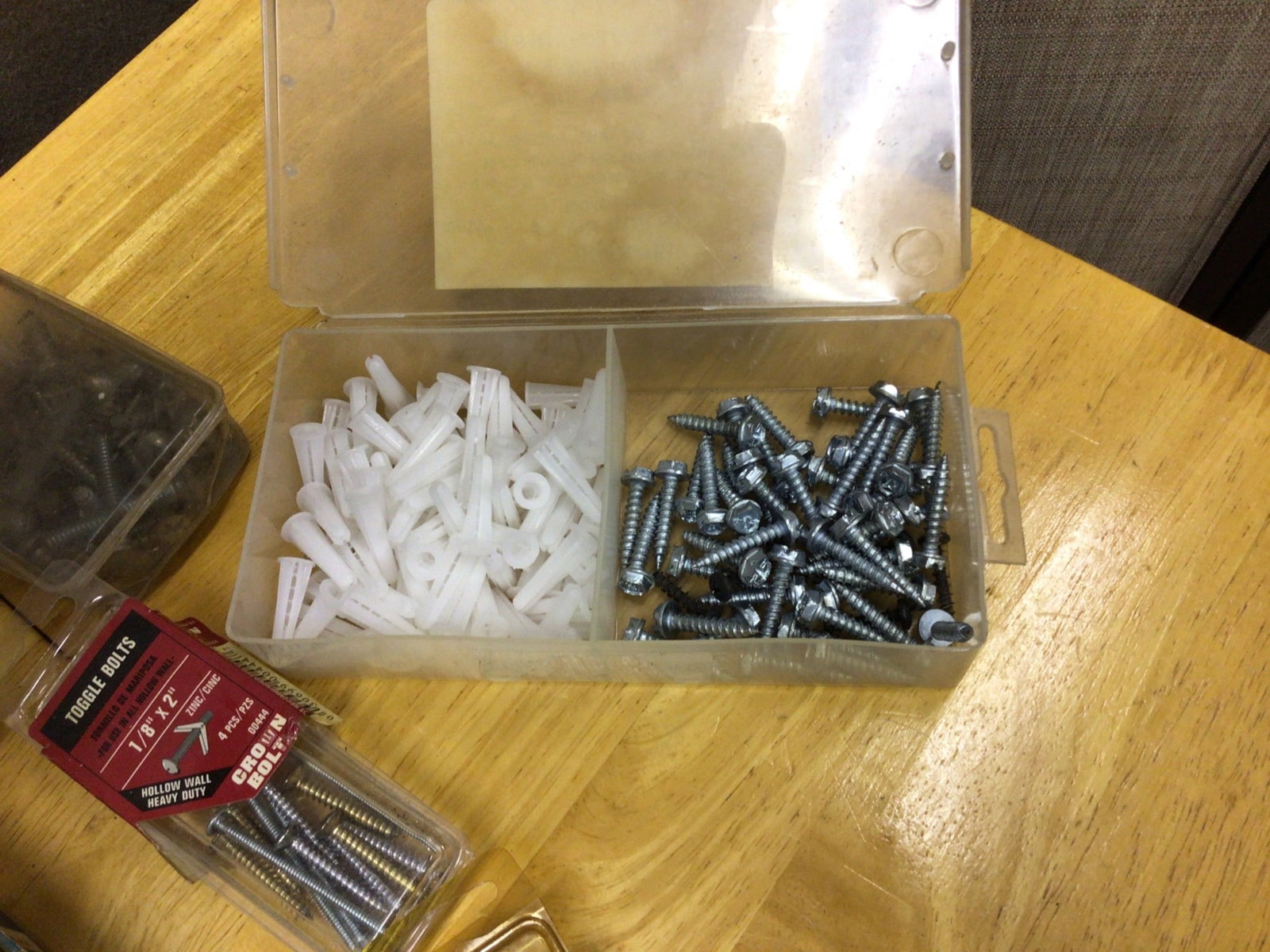 Nails, Screws, and Fasteners Lot - 7