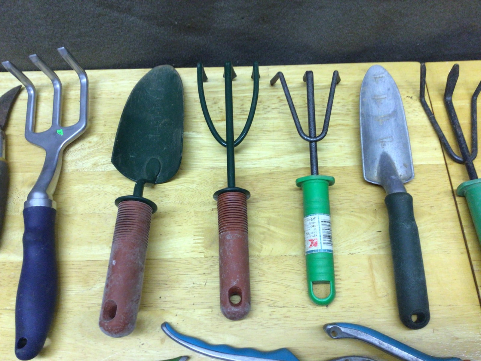 10 Garden Hand Tools Including Pruners, Trowels, and Hand Forks - 3