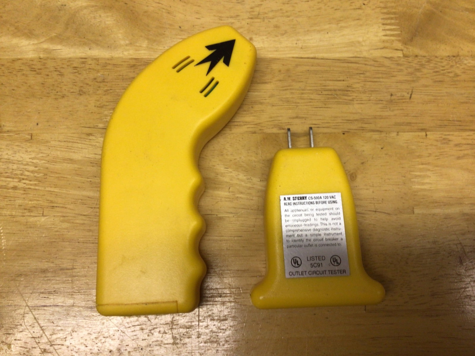Sperry Outlet Circuit Tester with Transmitter and Receiver - 2