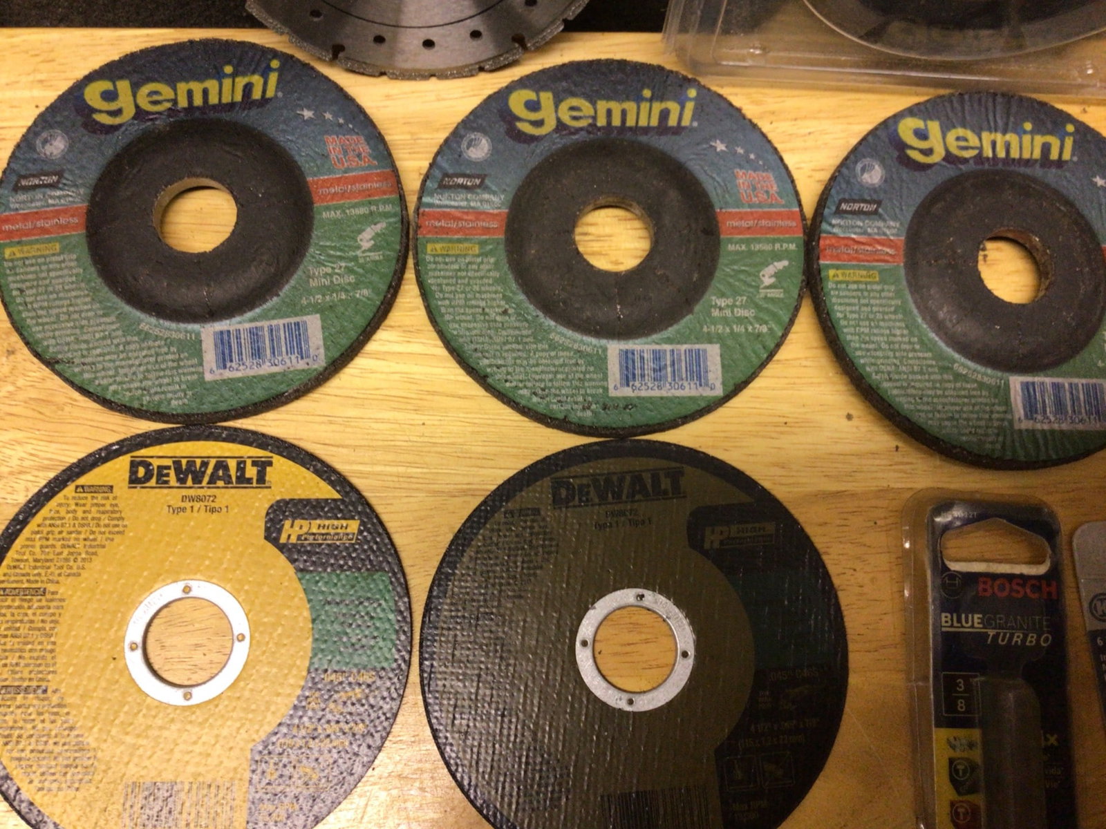 Hardware Tools and Cutting Discs Including MintCraft, DeWalt, Ridgid, and More - 3