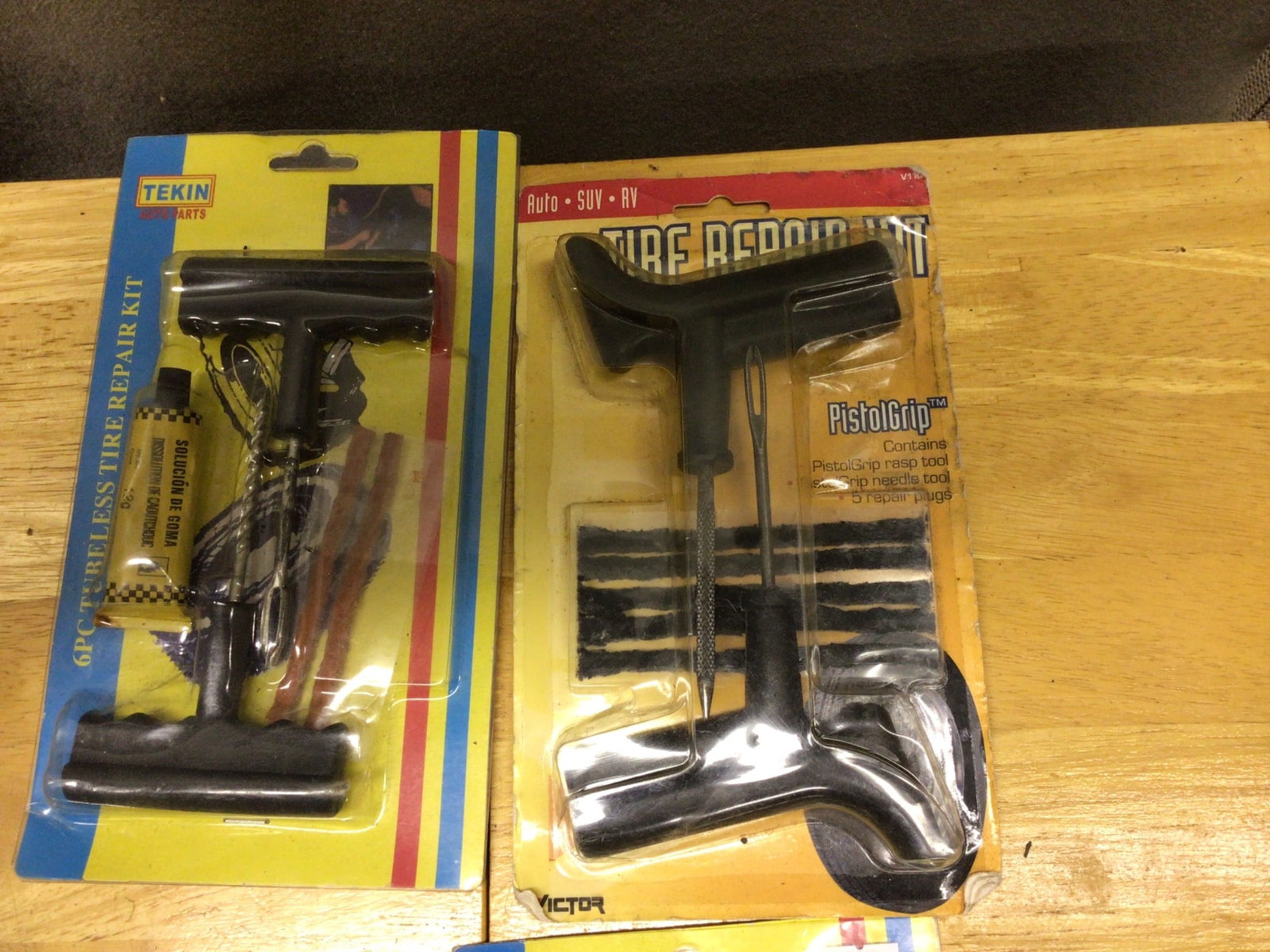 Tekin Tire Repair Kits, Pistol Grip and Tubeless Variants - 2