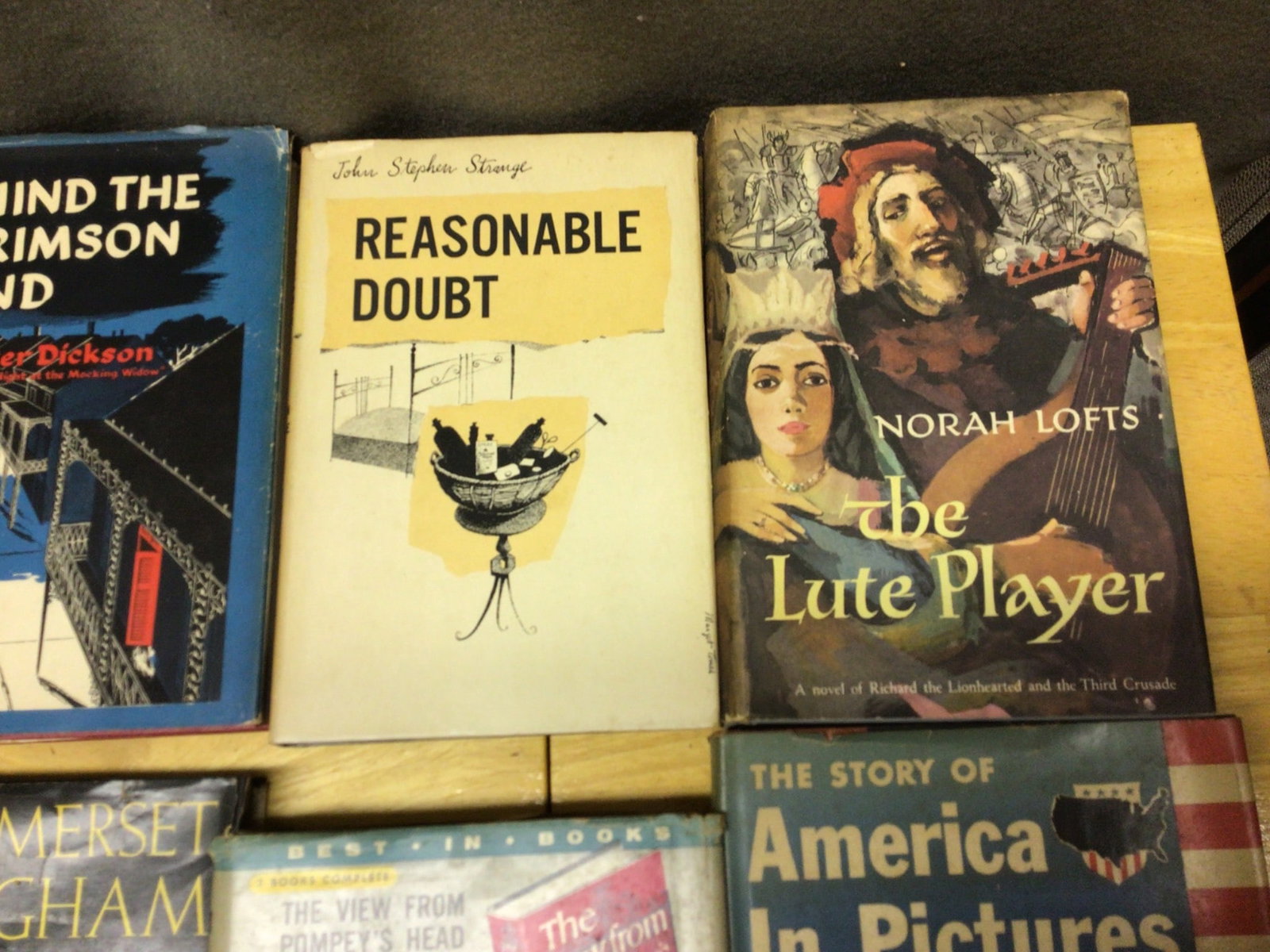 Hardback Books with Dust Jackets - 5