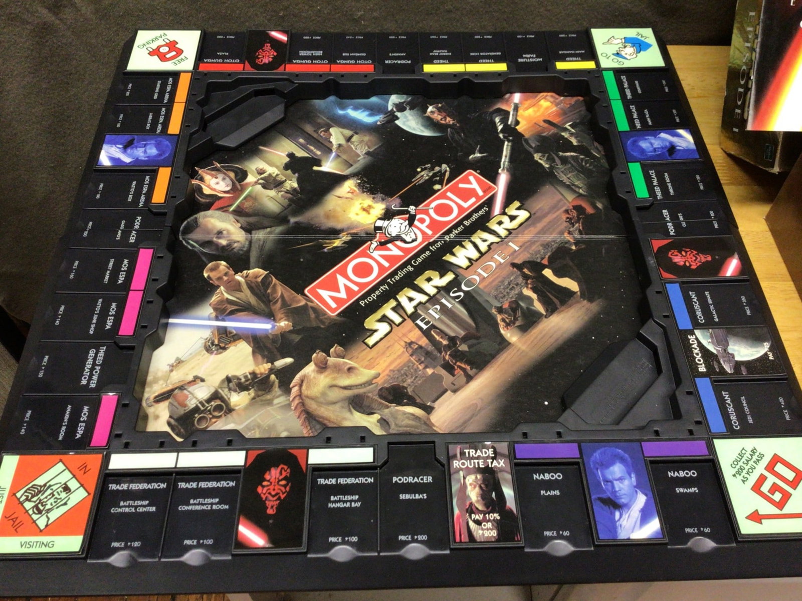 Monopoly Star Wars Episode I Collector's Edition, 100% Complete, Used Once - 6