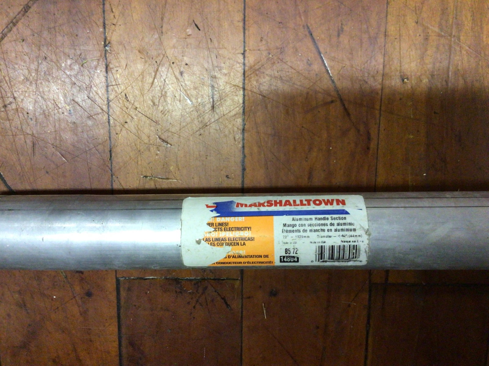 Marshalltown Magnesium Bull Float with Handle and QLT Extruded Float - 4