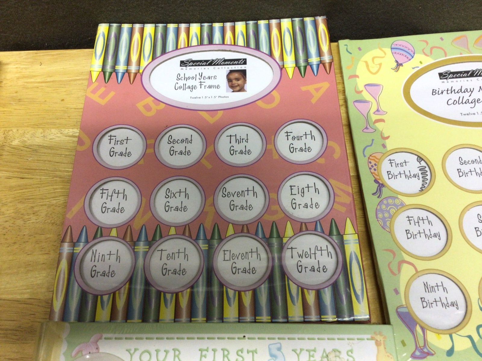 Baby Memory Book and Milestone Keepsake Set - 3