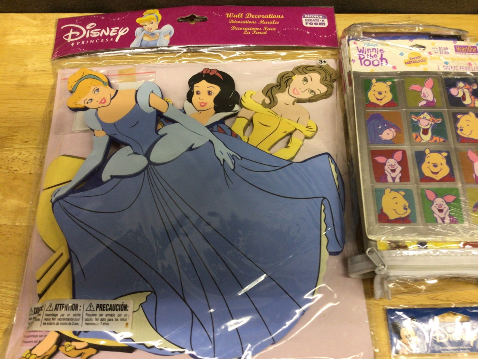 Disney-Themed Wall Decals, Stickers, and Iron-On Patches - 2