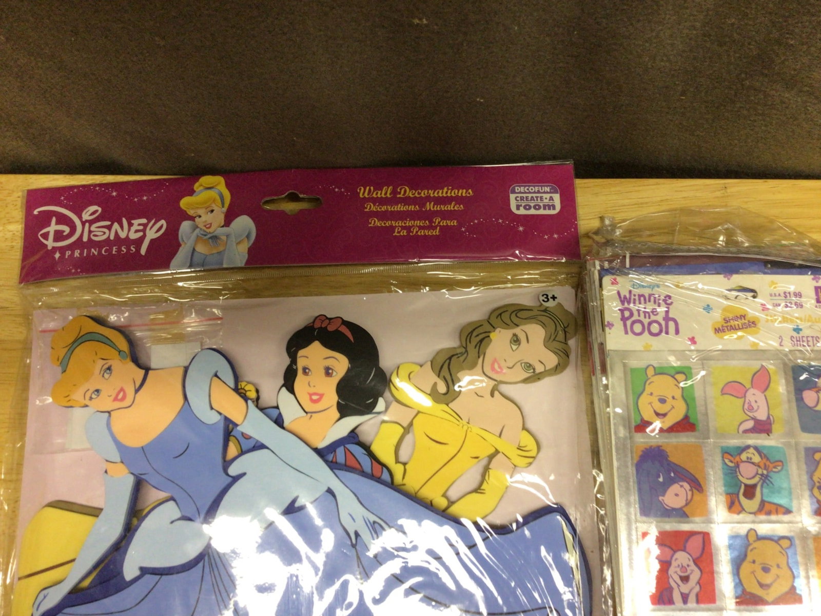 Disney-Themed Wall Decals, Stickers, and Iron-On Patches - 3