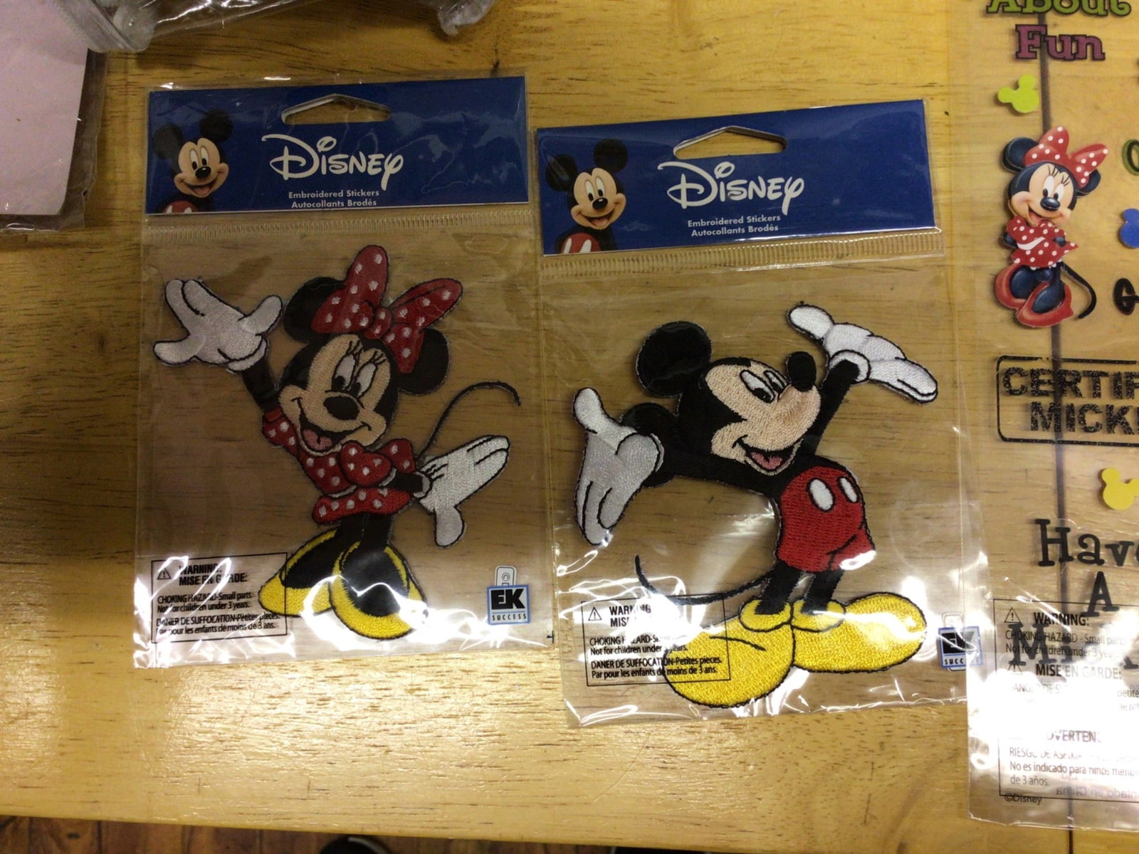 Disney-Themed Wall Decals, Stickers, and Iron-On Patches - 5