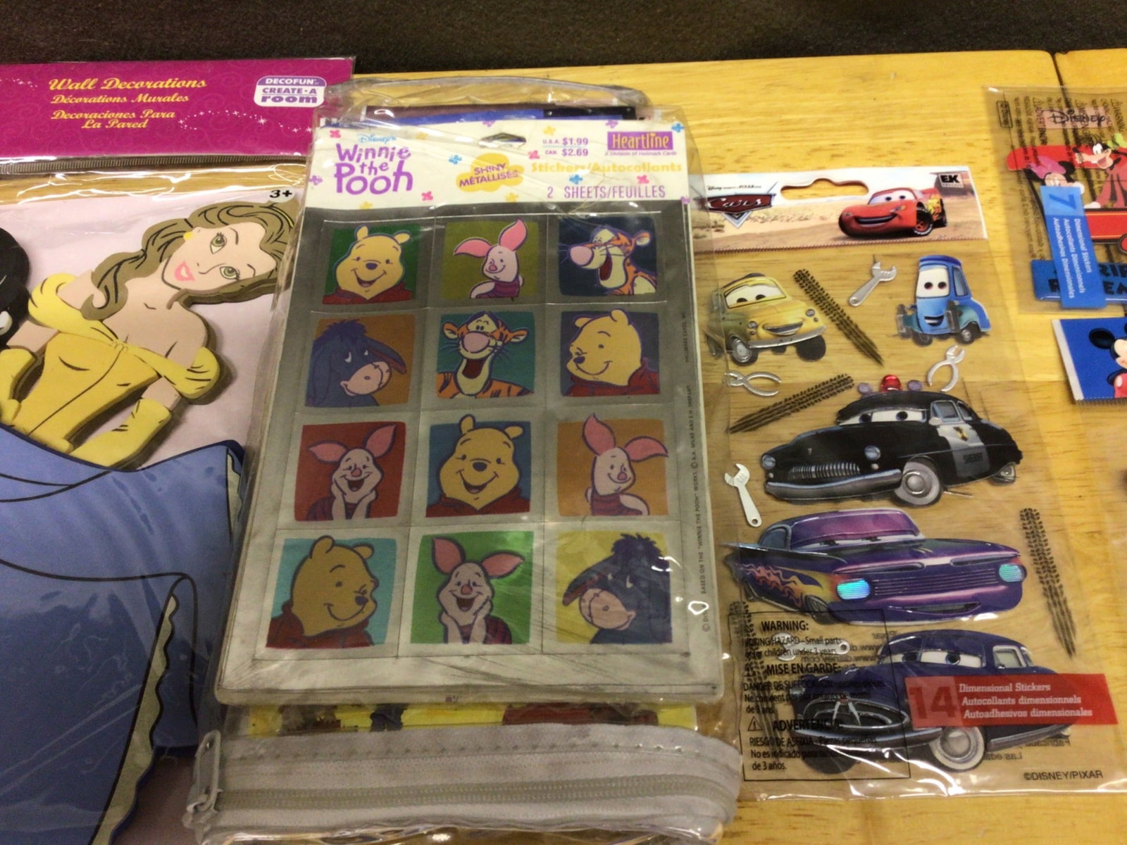 Disney-Themed Wall Decals, Stickers, and Iron-On Patches - 6