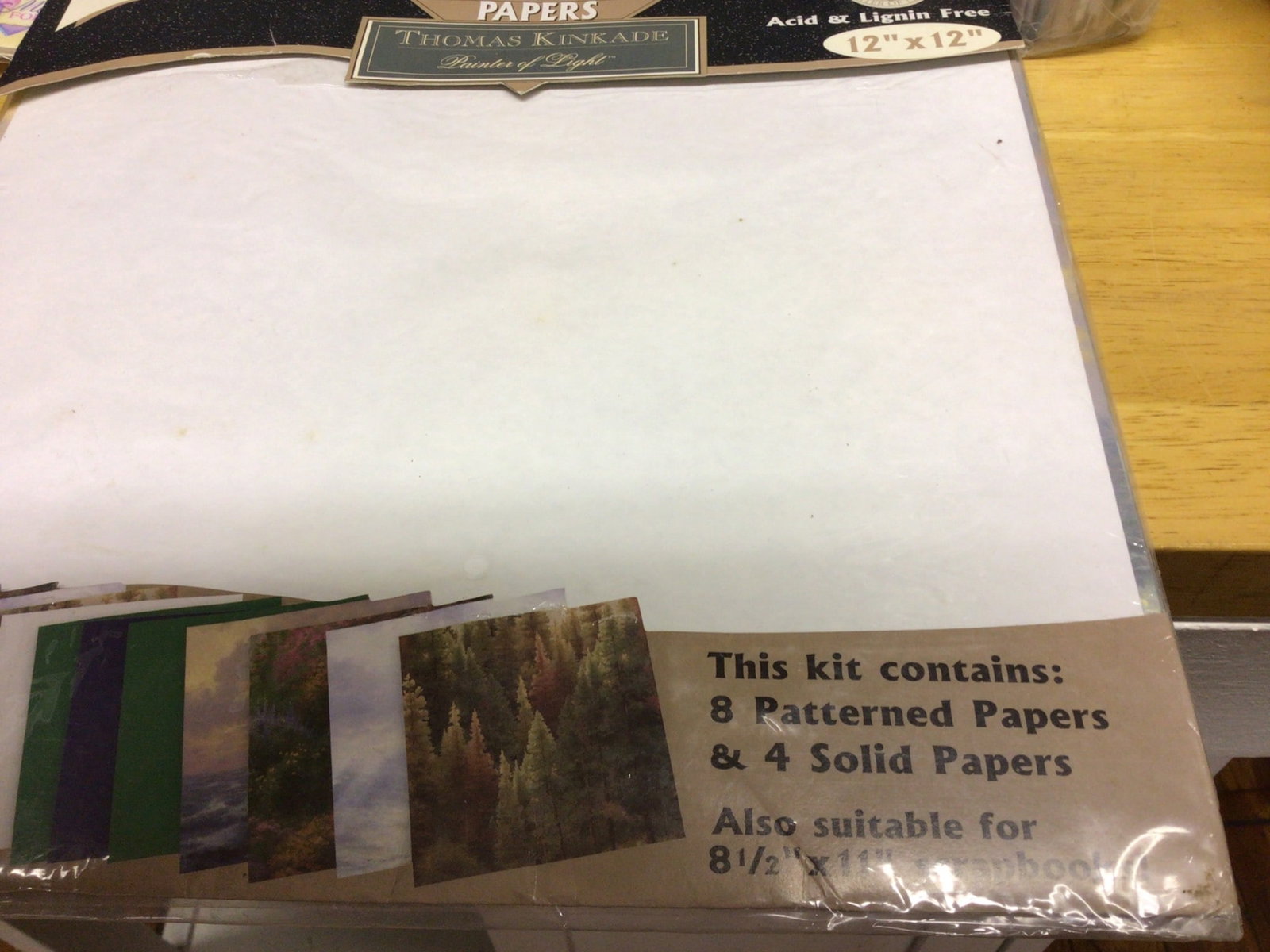 Scrapbooking Supplies Kit with Stickers, Papers, and Protective Sleeves - 2