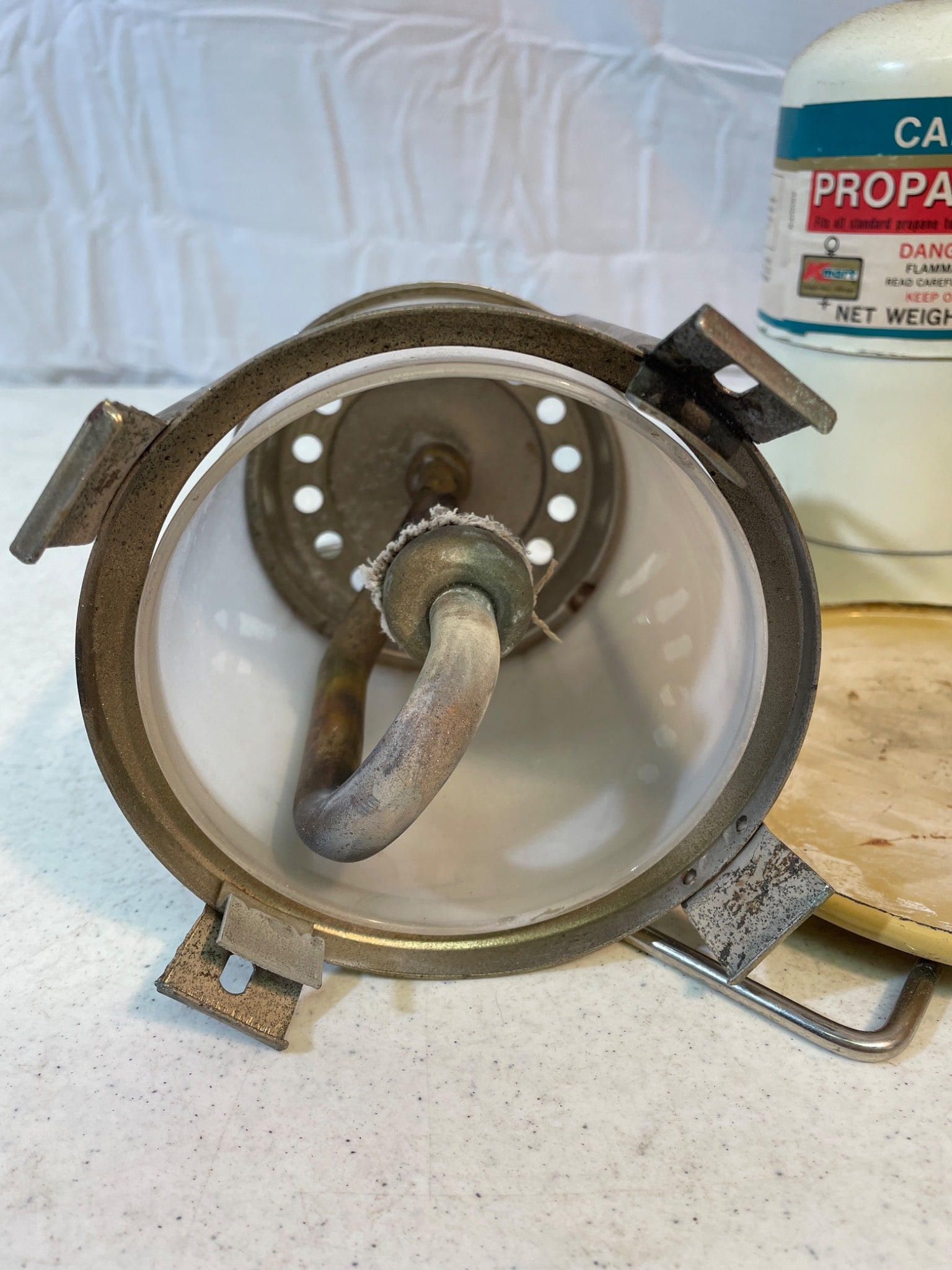 200-Watt Propane Lantern Set With Original Box, Missing Foot Stand - 3