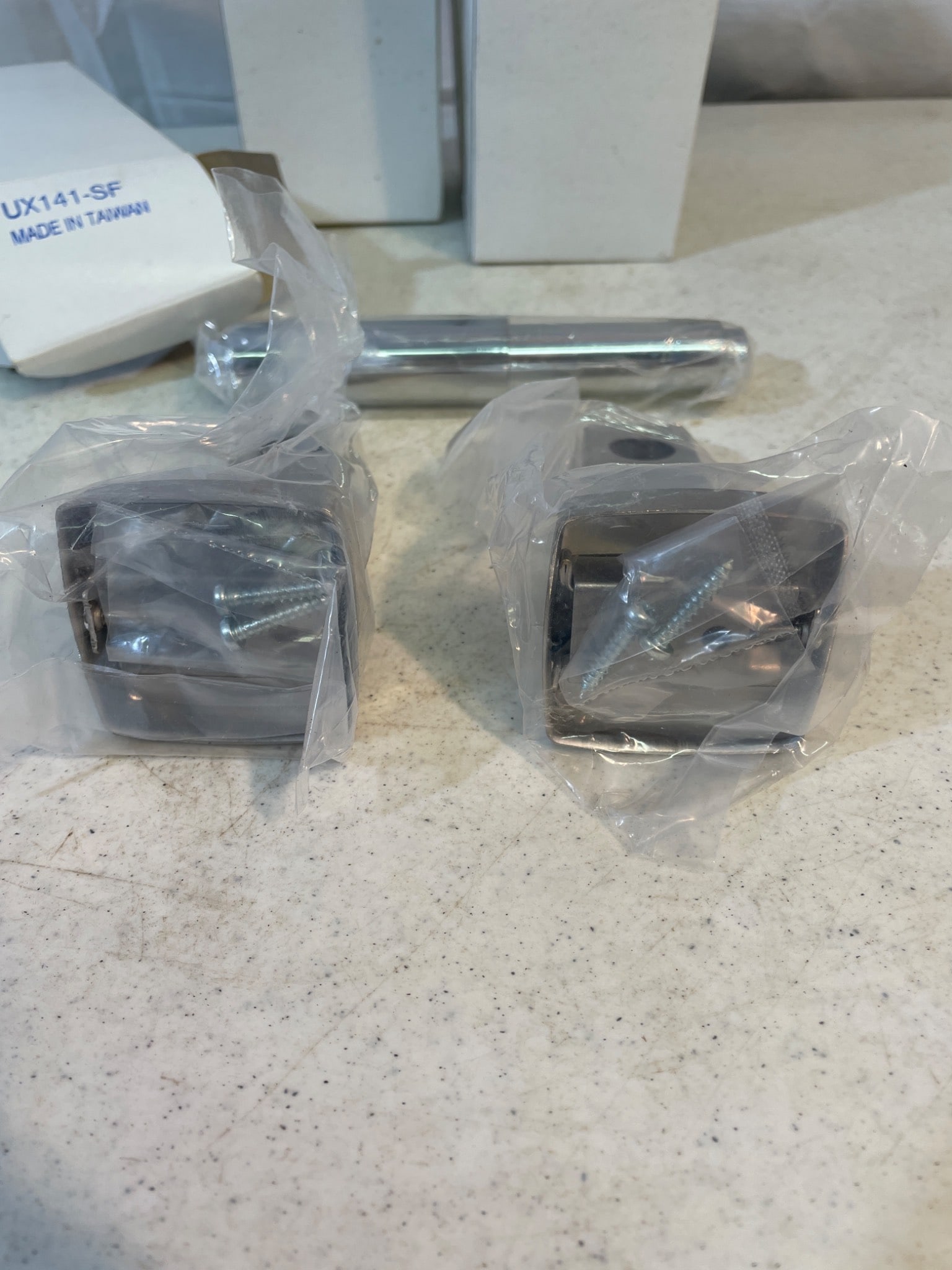 Toilet Paper Dispenser Lot with Wall-Mounting Fixtures - 2