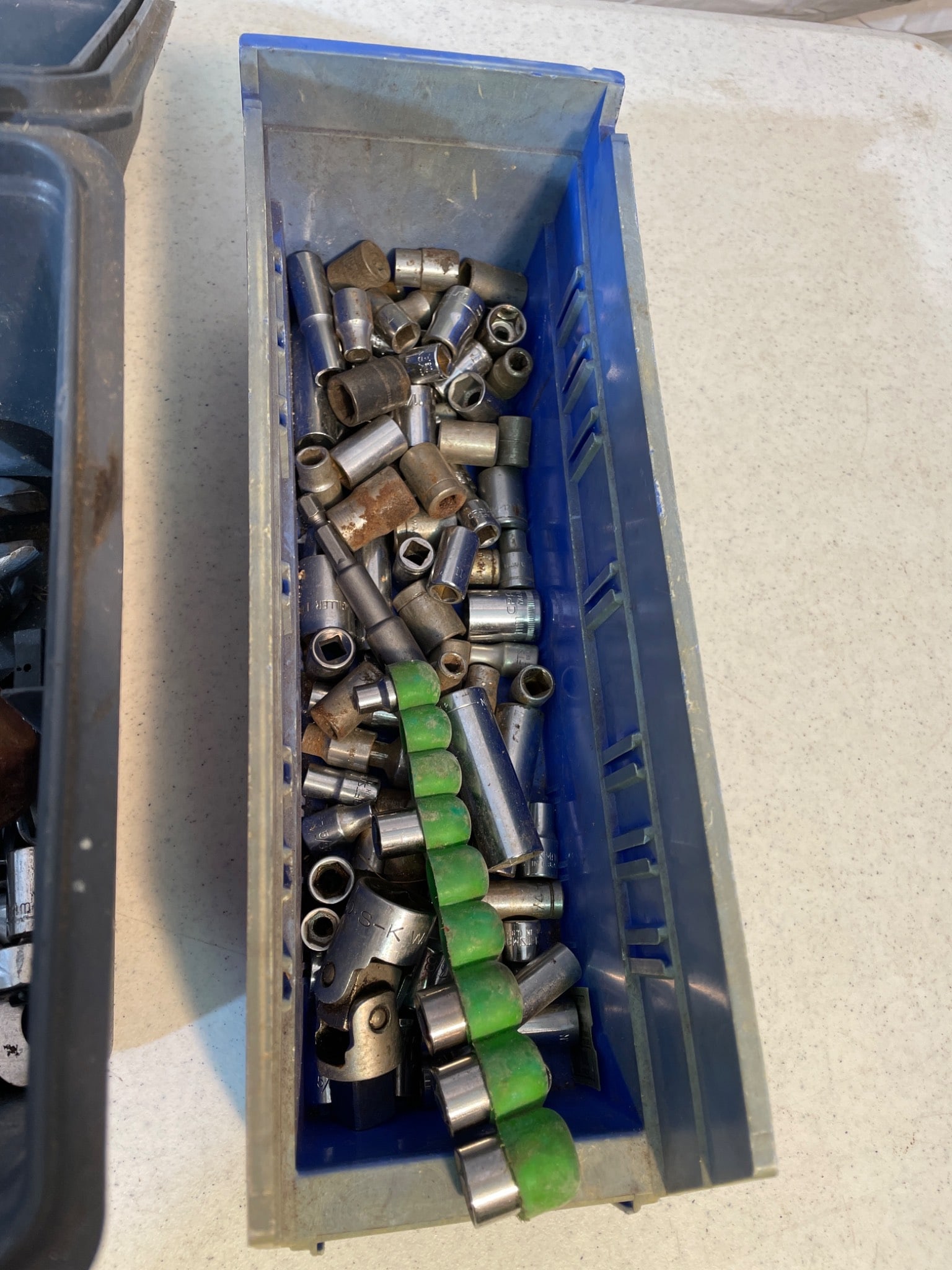 Hand Tools Including Sockets, Ratchet Drives, and Wrenches in Toolboxes - 3