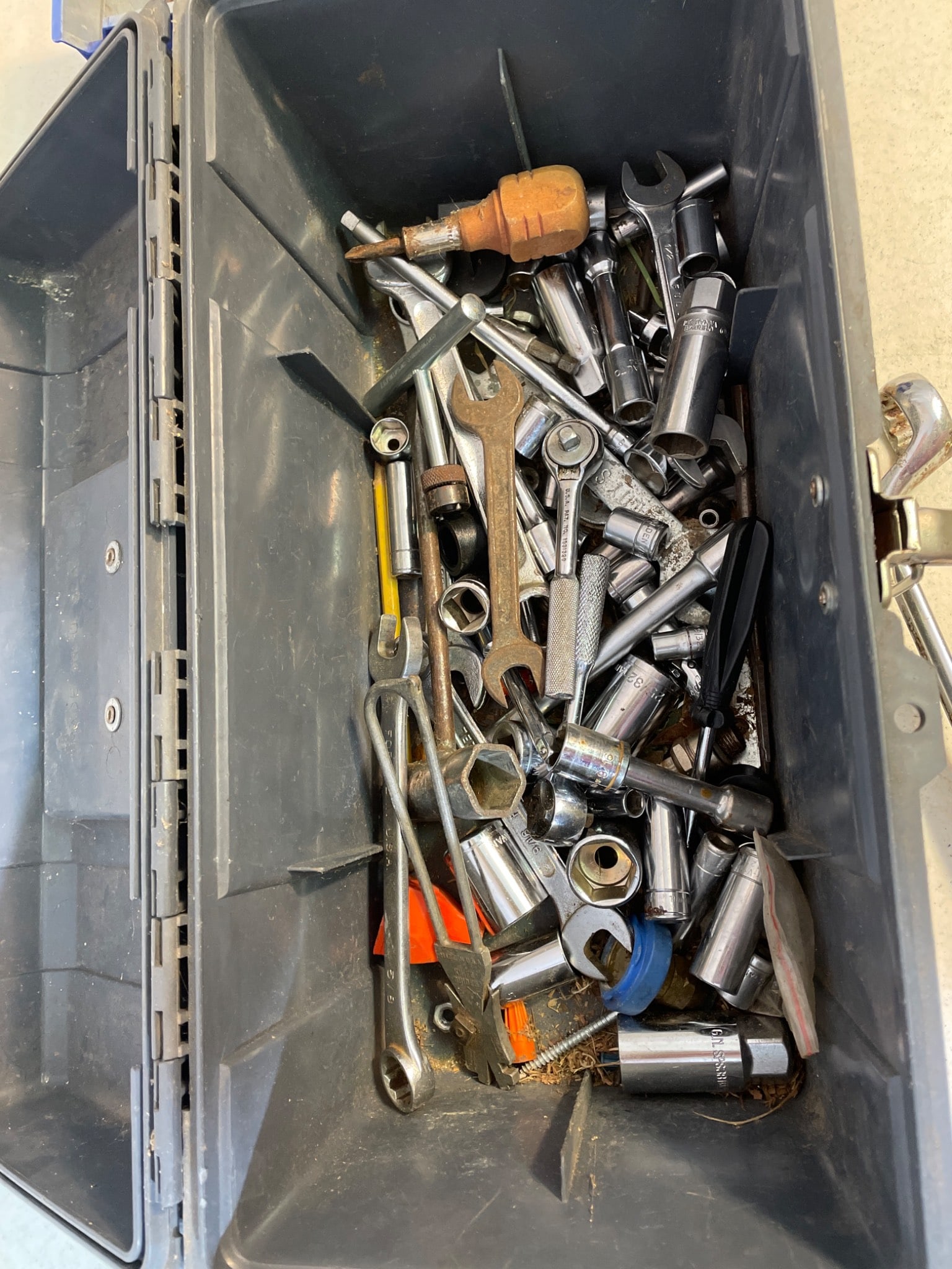Hand Tools Including Sockets, Ratchet Drives, and Wrenches in Toolboxes - 4