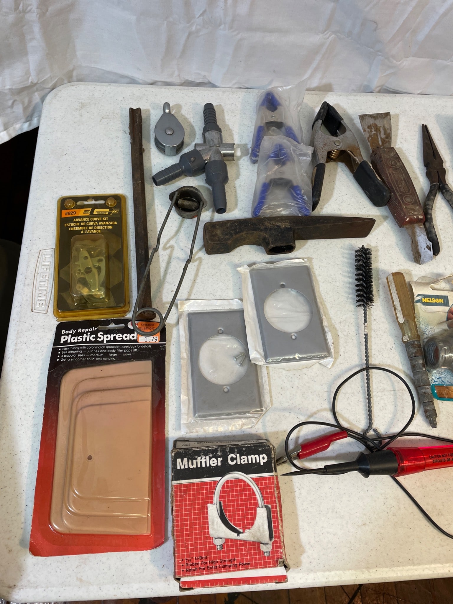 Tools and Hardware Lot Including Hand Tools and Accessories - 4