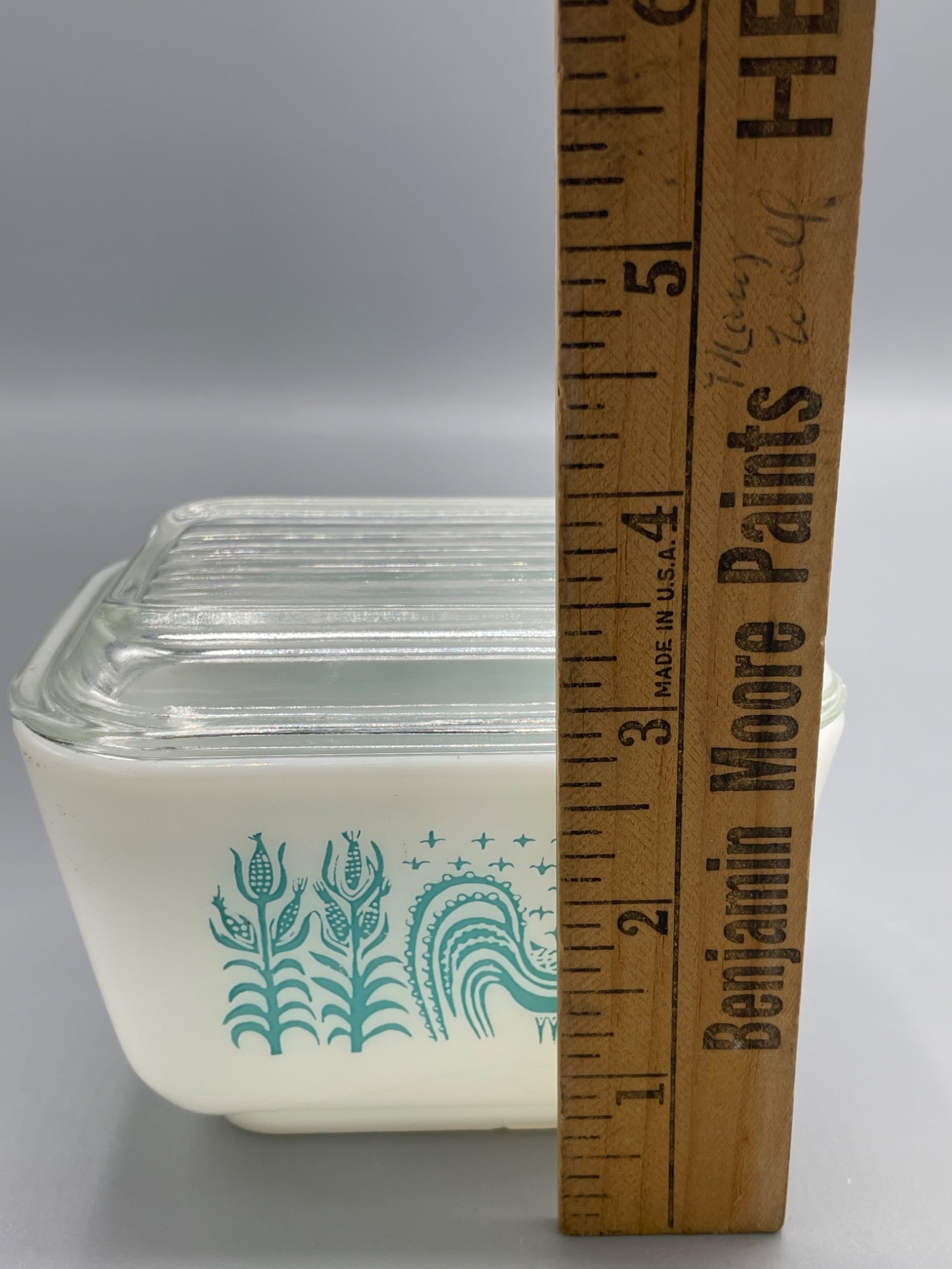 Pyrex Glass Refrigerator Dish with Lid, Model 501-B, 1 1/2 Cup Capacity - 5
