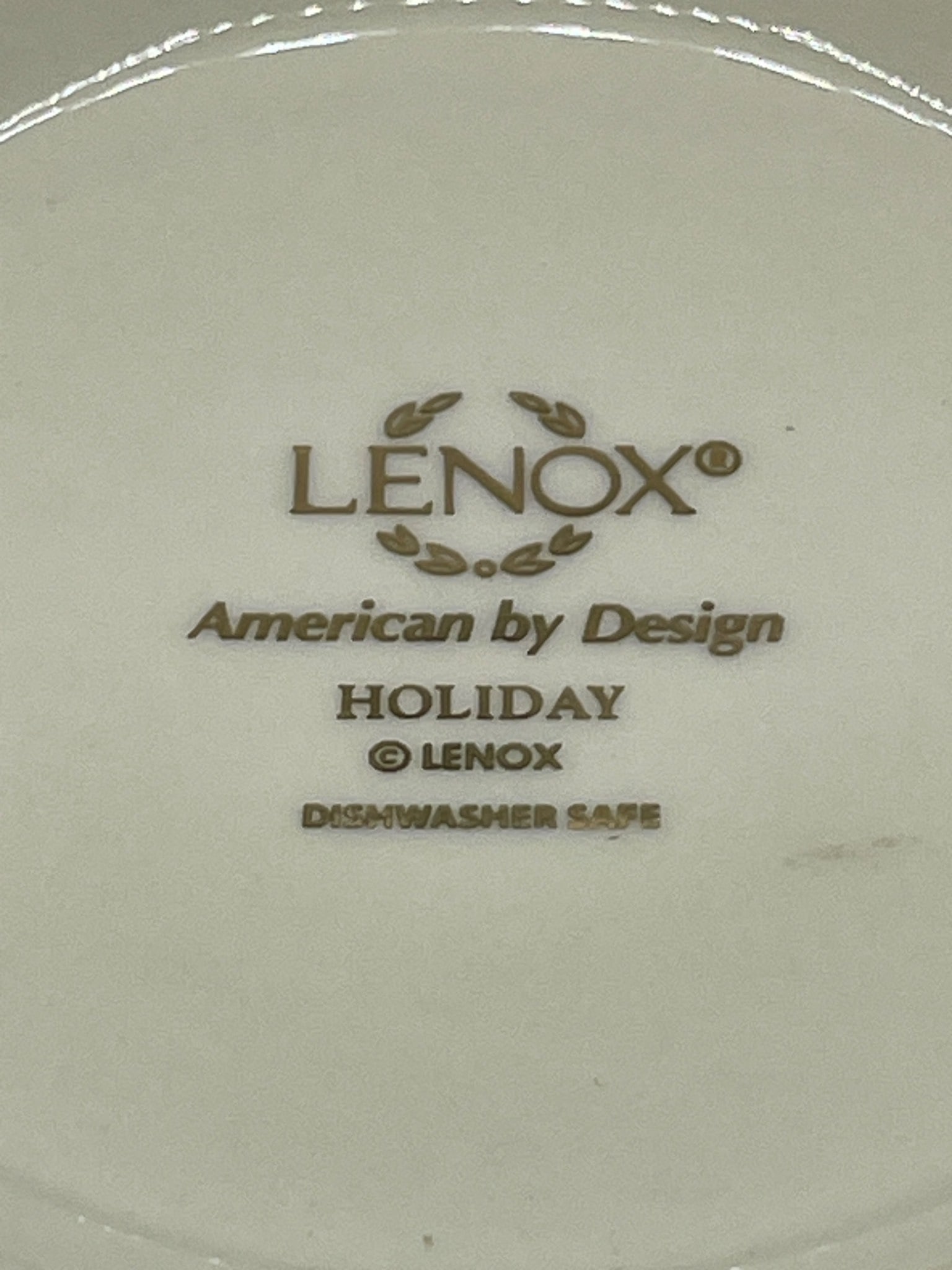 Lenox Holiday Bowl with Gold Accent Rim, 4-Inch Diameter - 5