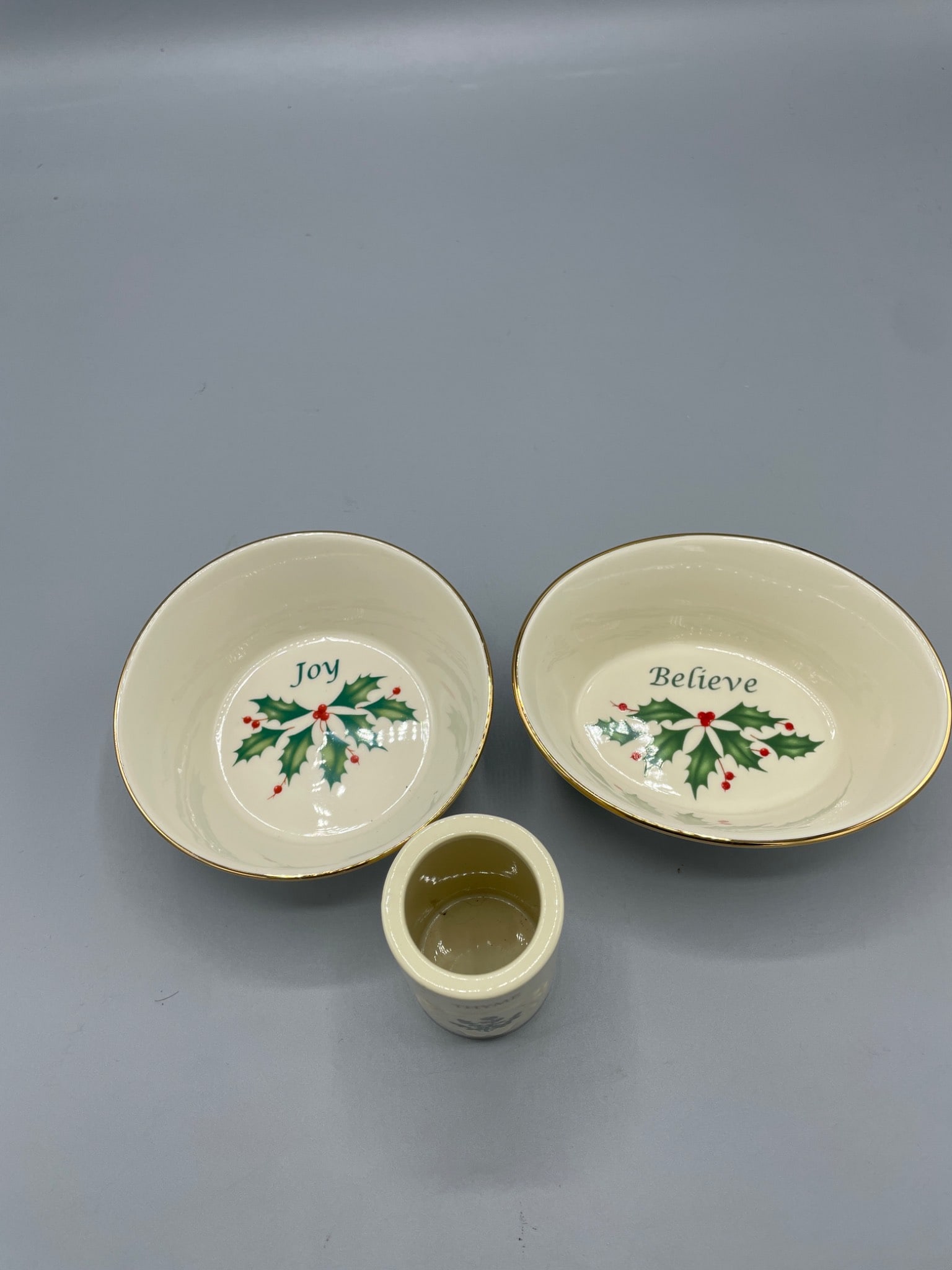 Lenox Spice Garden and Holiday Dimension Collection Porcelain Set - 2