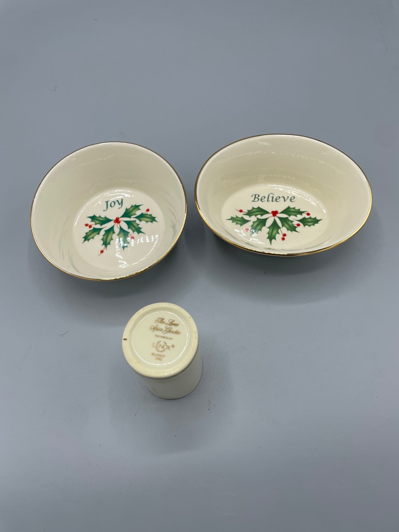 Lenox Spice Garden and Holiday Dimension Collection Porcelain Set - 3